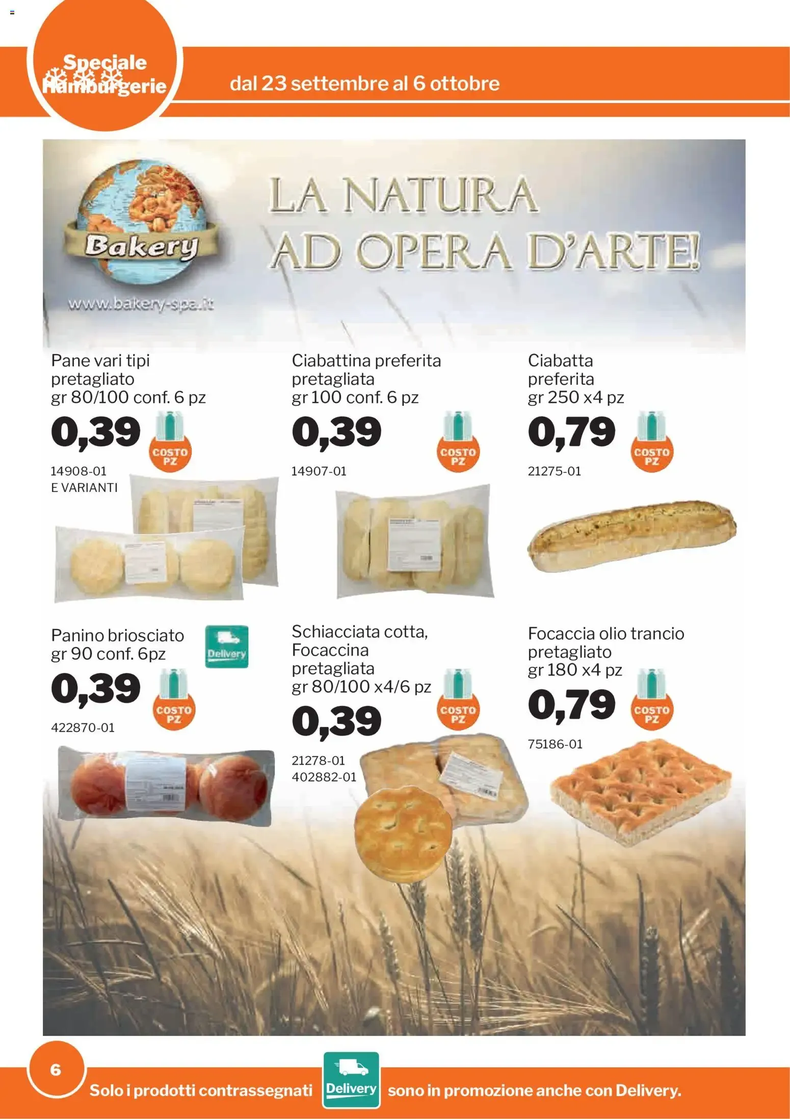 Nuovo Sogegross volantino Hamburgerie dal 23/09/2026 > offerte anteprima 🛍️ da 23 settembre a 6 ottobre di 2026 - Pagina del volantino 6