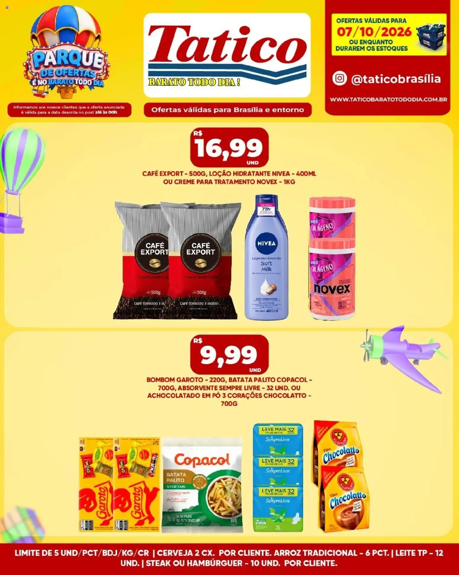 Encarte de Tatico ofertas do Dia de 07/10/2026 | Promoções Online 7 de outubro até 7 de outubro 2026 - Pagina 9