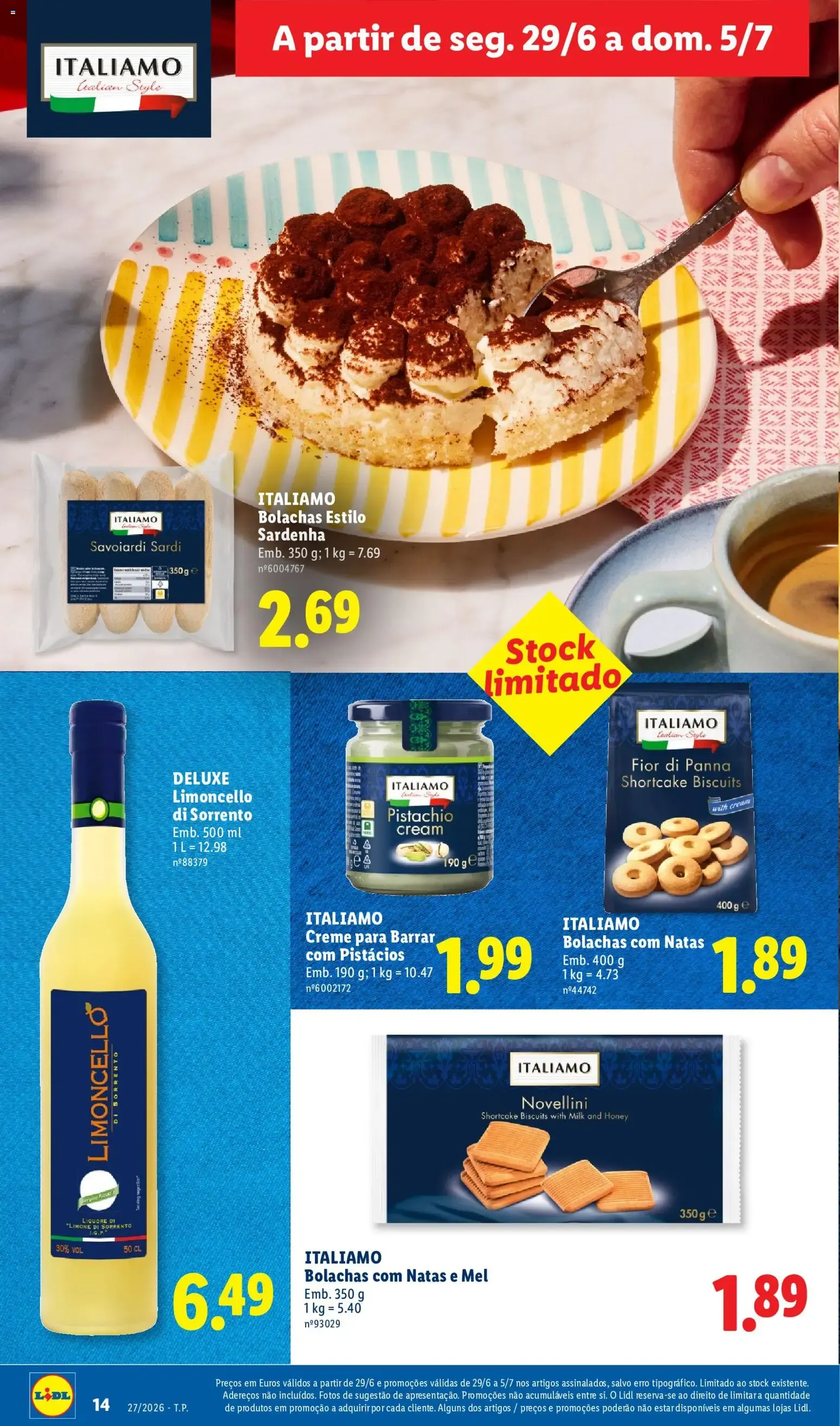 Folheto Lidl Folheto: Poupança de 29 de junho até 5 de julho 2026 - Pagina 14