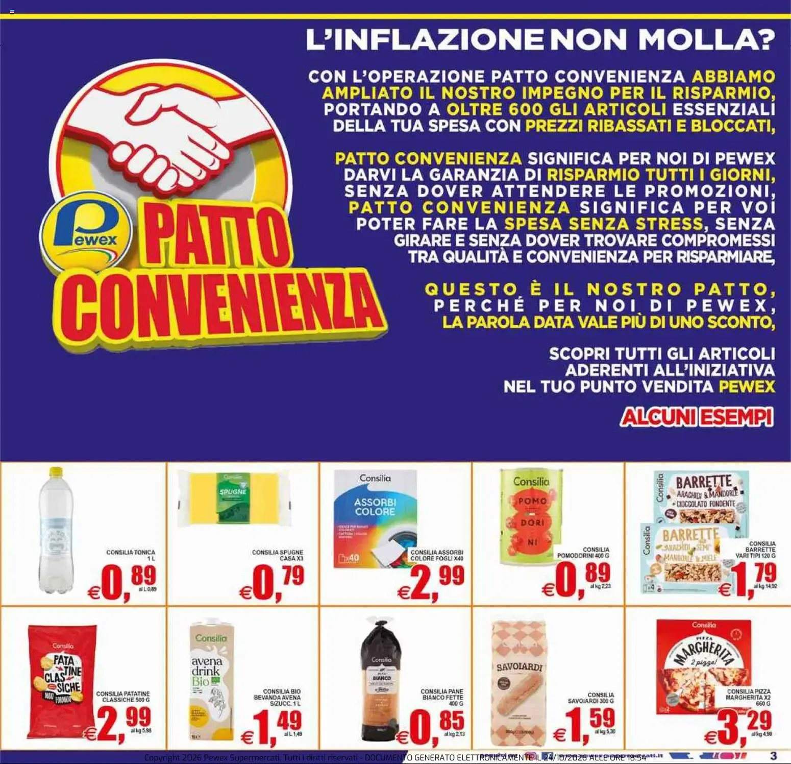 Nuovo Pewex volantino Ultramercato Irnerio dal 23/10/2026 > offerte anteprima 🛍️ da 23 ottobre a 3 novembre di 2026 - Pagina del volantino 3
