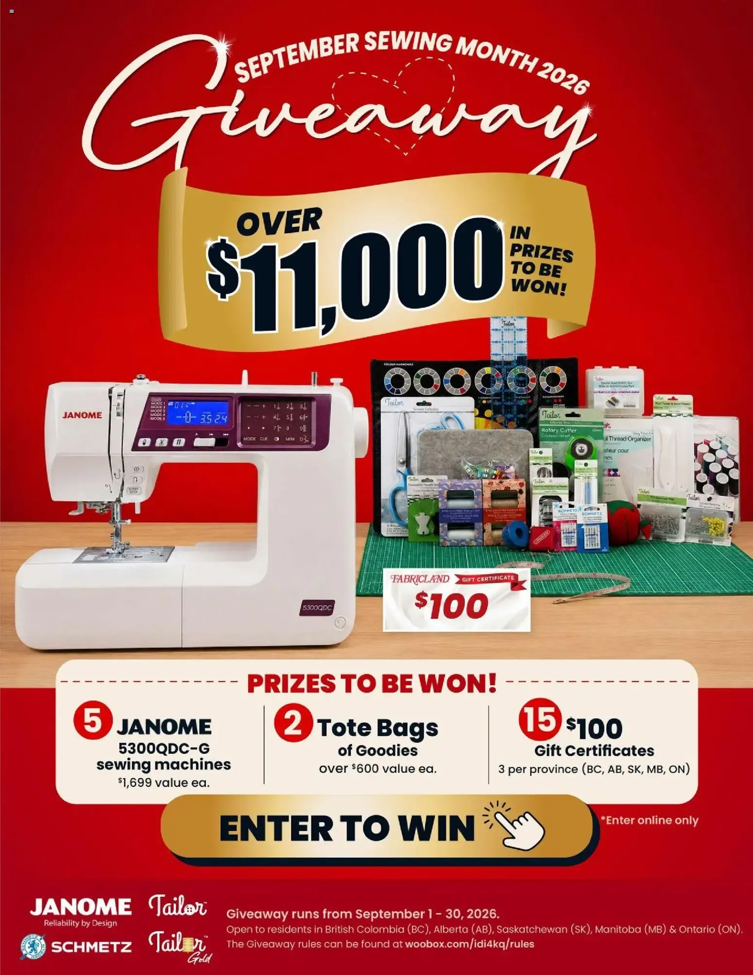 BACK TO Sewing SAVINGS from September 1 to September 30 2026 - flyer page 2