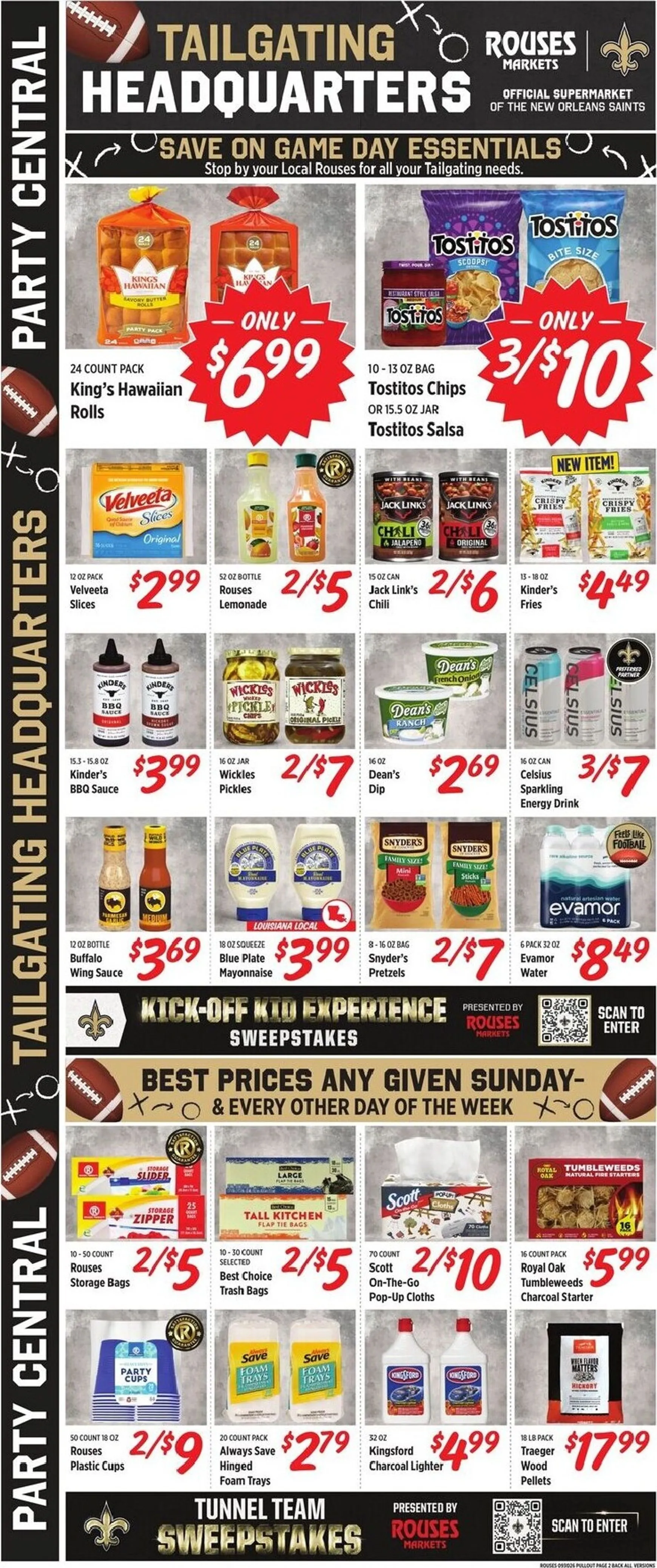 Weekly ad Rouses Markets Tailgating Headquarters from September 30 to October 7 2026 - Page 4