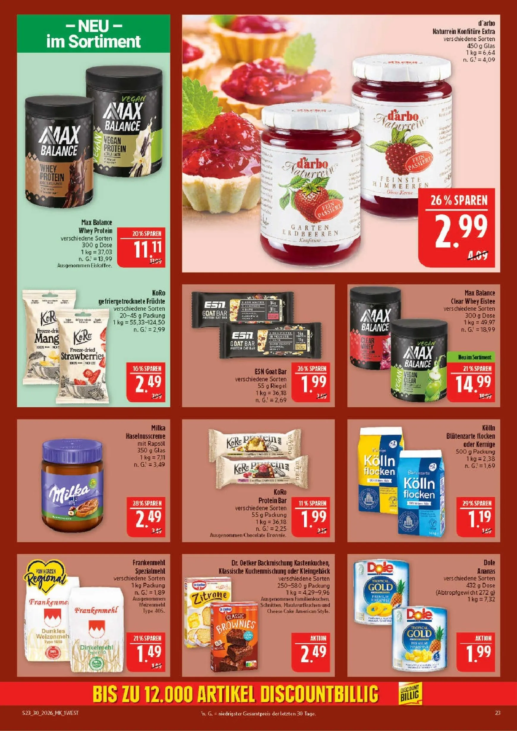 Marktkauf Prospekt – von Montag 20.07.2026 bis Samstag 25.07.2026 von 20. Juli bis 25. Juli 2026 - Prospekt seite 23