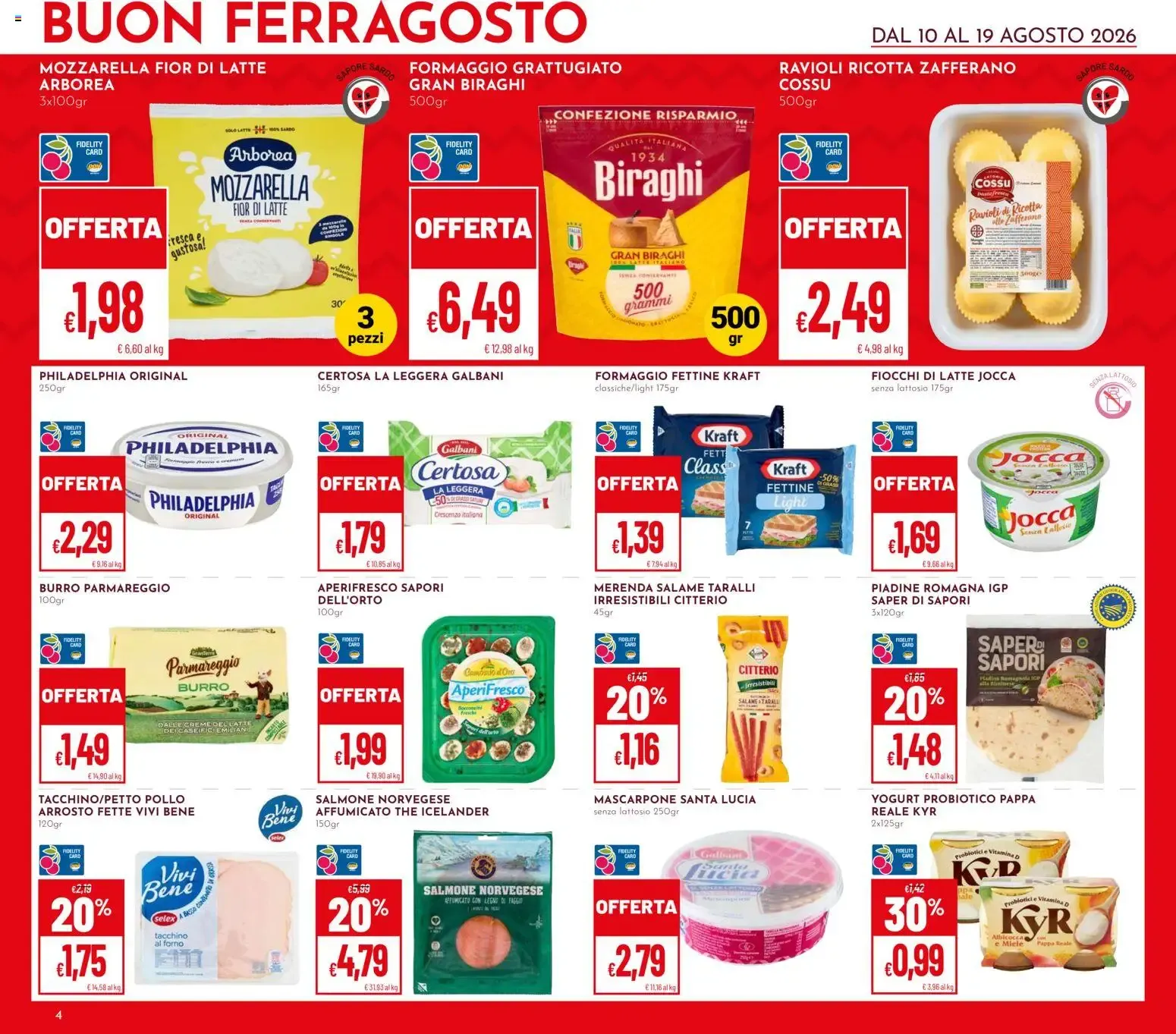 Offerte Buon Ferragosto Iper Pan & Super Pan da 10 agosto a 19 agosto di 2026 - Pagina del volantino 4