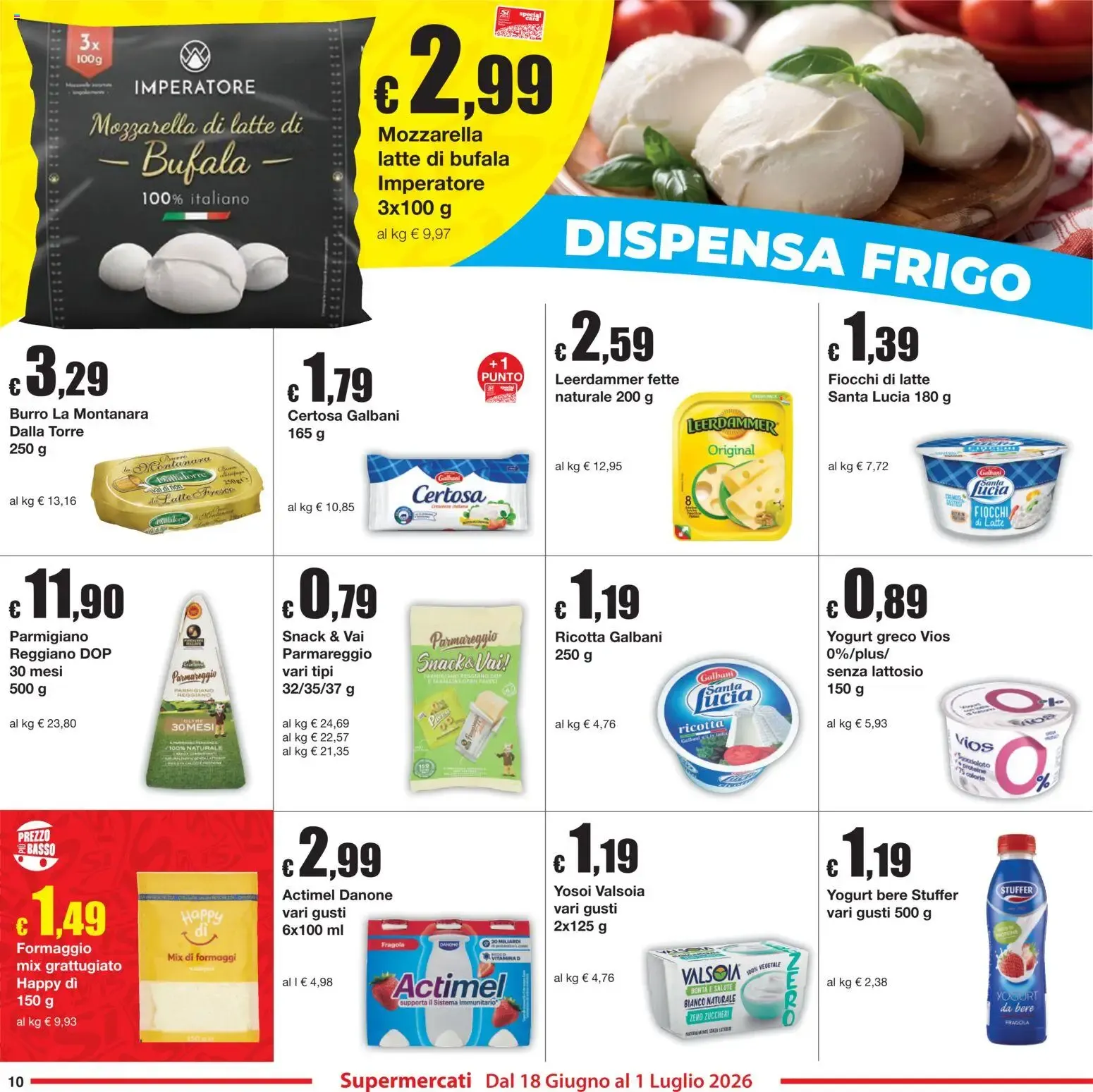 Sì con Te volantino dal 18/06/2026 - online Offerte da 18 giugno a 1 luglio di 2026 - Pagina del volantino 10