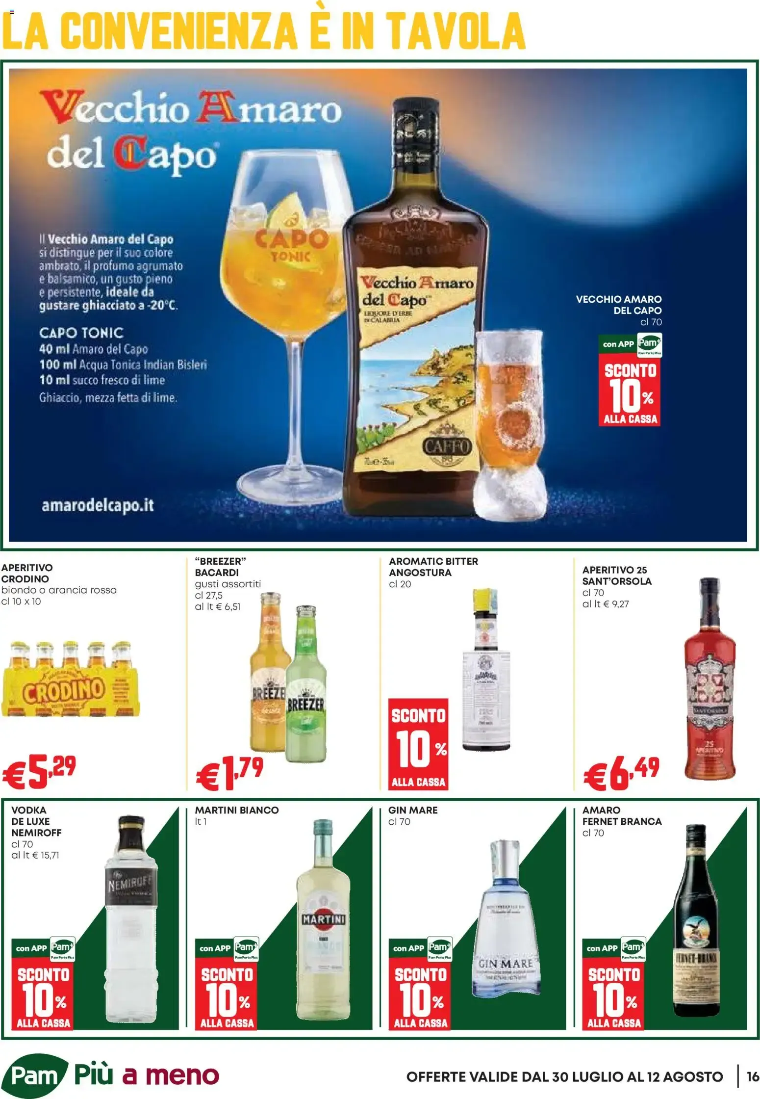 Nuovo PAM volantino Occasioni Extra dal 30/07/2026 > offerte anteprima 🛍️ da 30 luglio a 12 agosto di 2026 - Pagina del volantino 16