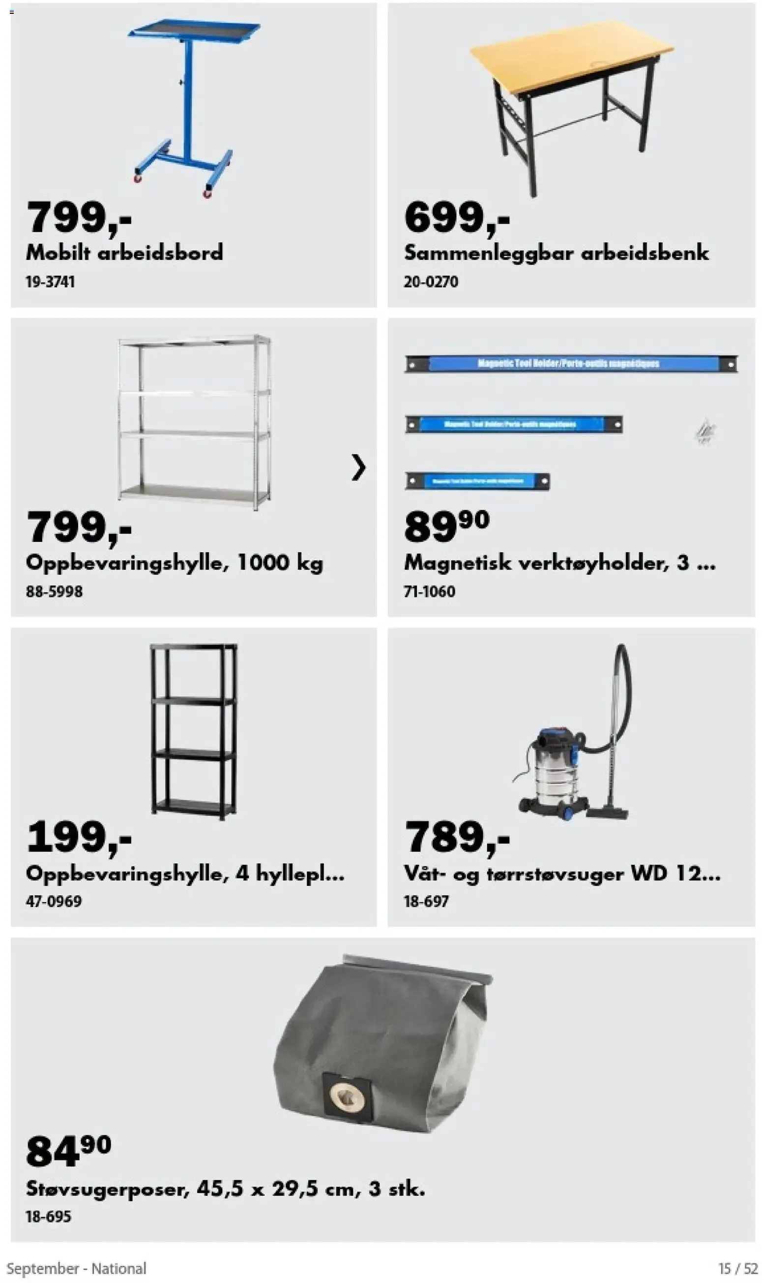 Biltema fra 1. september til 30. september 2026 - kundeavisside 15