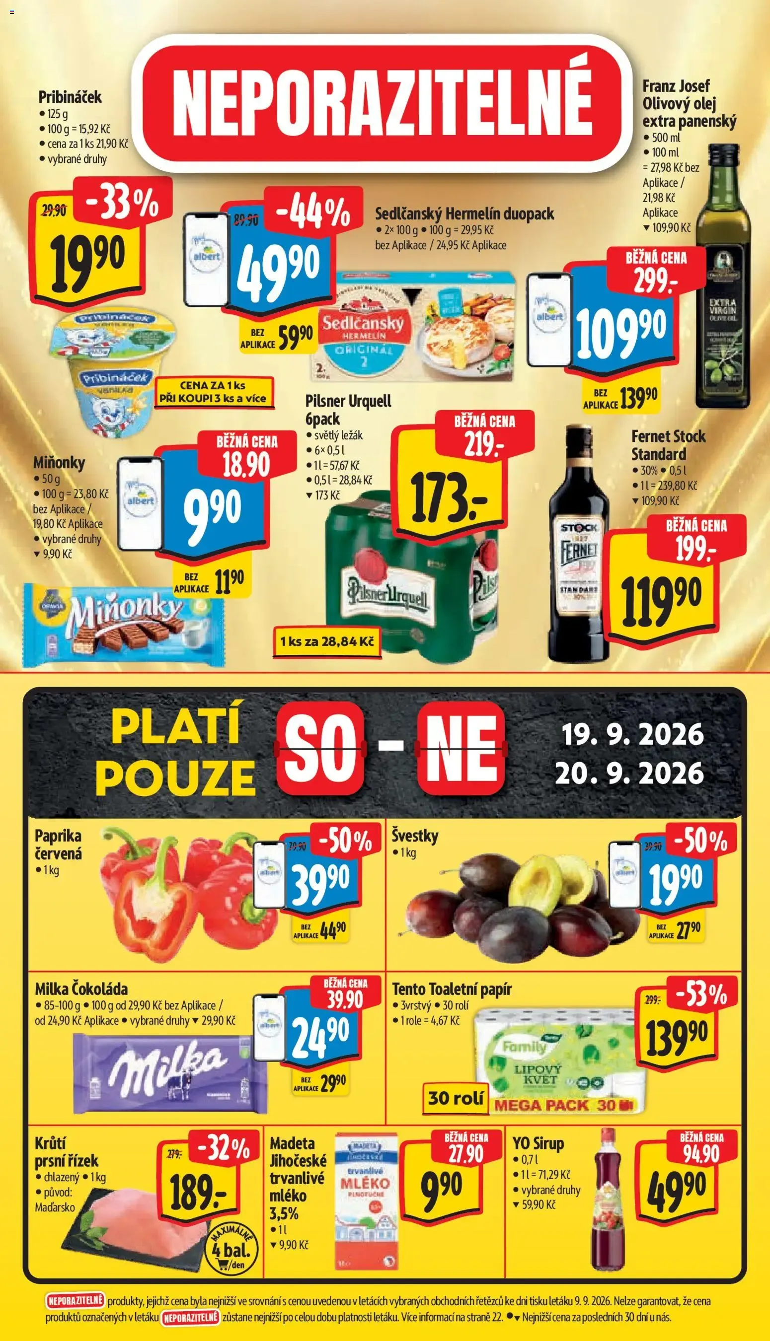 Albert leták - Hypermarket - Jablonec nad Nisou od 16.09.2026 - Akční leták - 16. září 22. září 2026 - Page 60