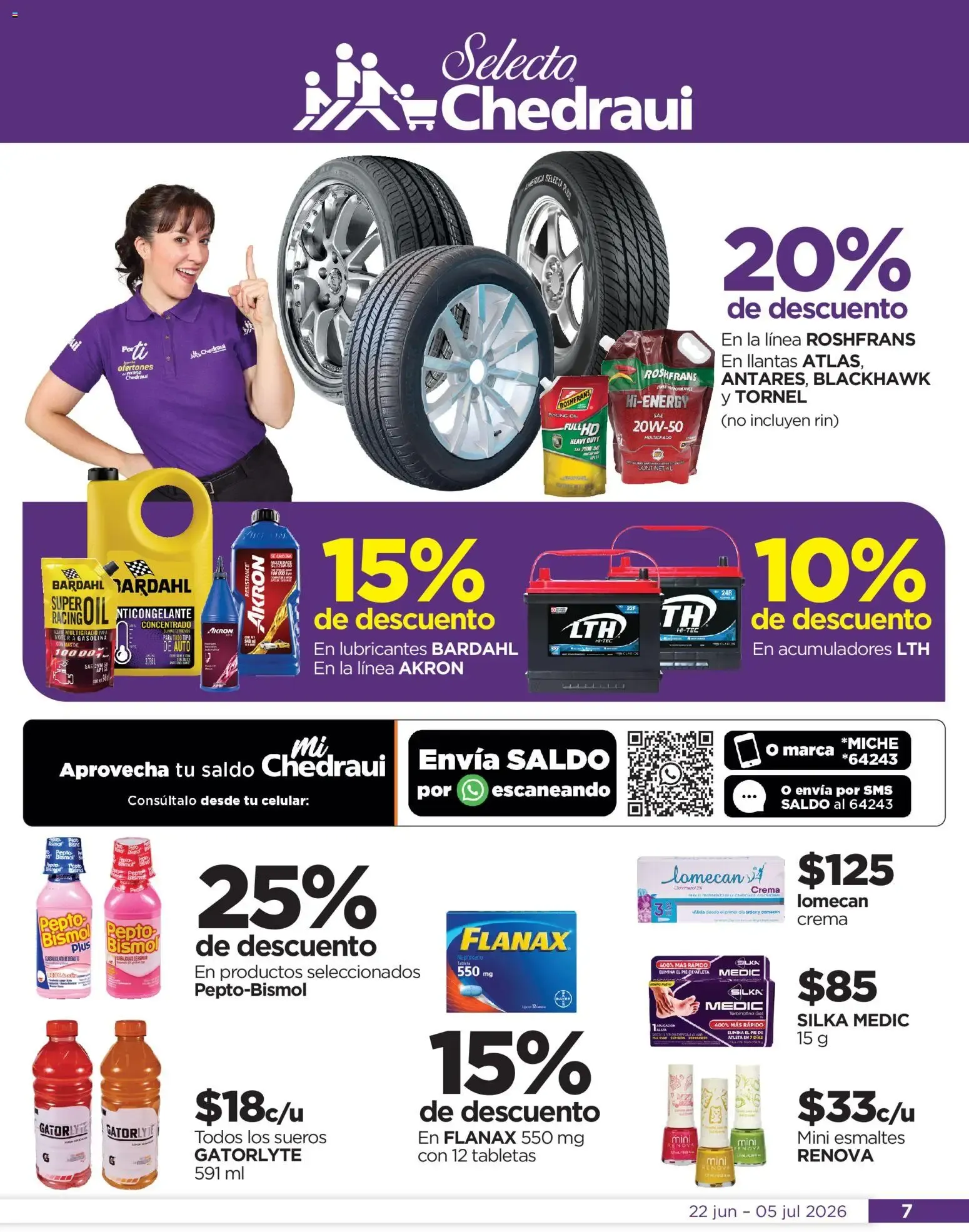 Catálogo de Chedraui folleto Ofertones del verano (22/06/2026 - 05/07/2026) - catálogo en línea 22 de junio al 5 de julio 2026 - Pagina 7