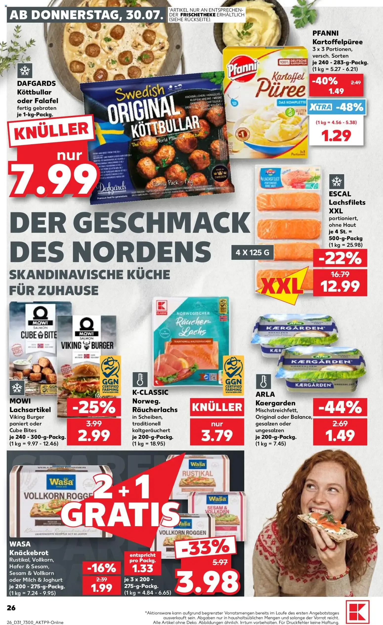 Prospekt Kaufland ab 30.07.2026 » Angebote Online zum Blättern von 30. Juli bis 5. August 2026 - Prospekt seite 26