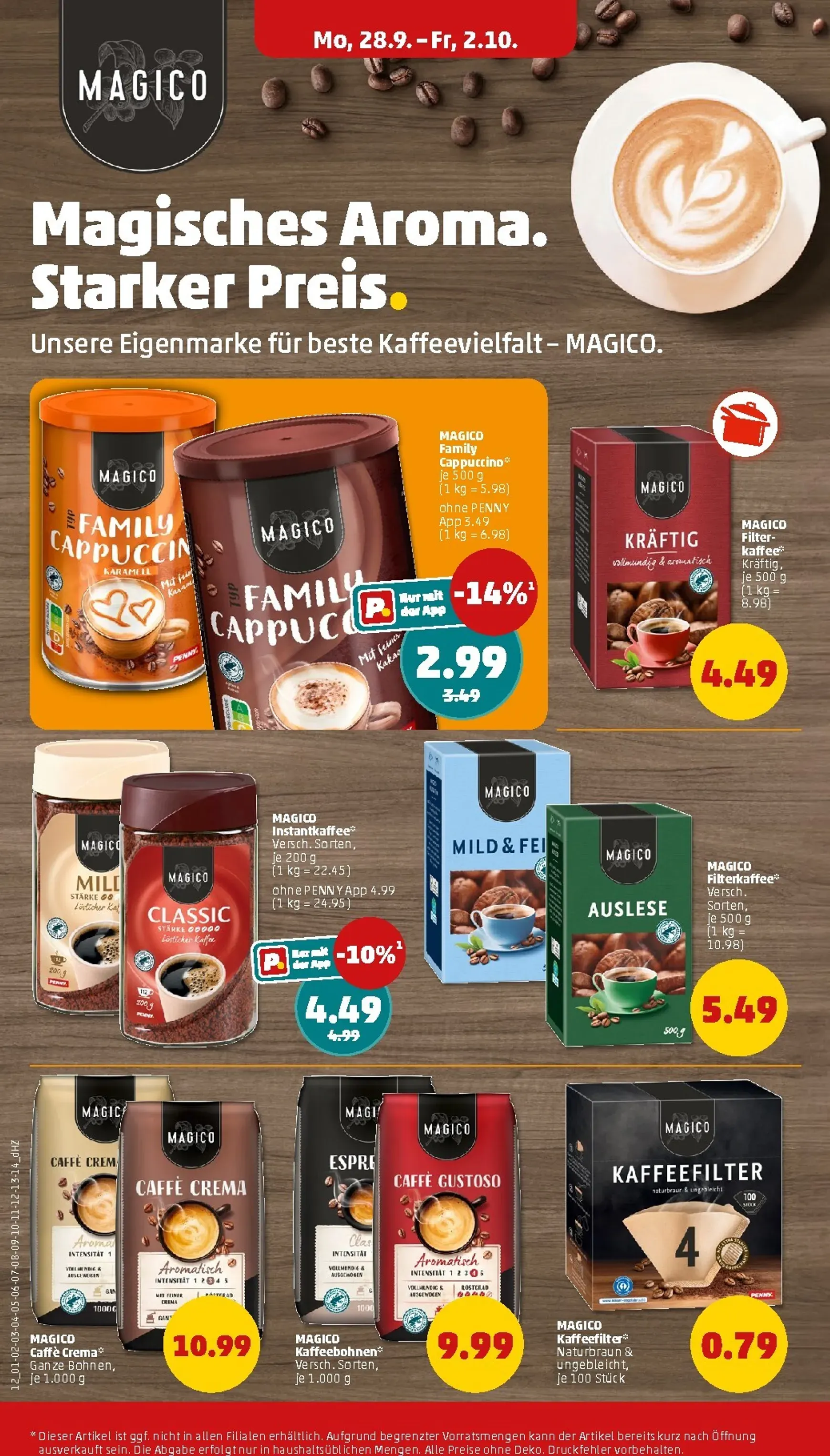 PENNY Prospekt – von Montag 28.09.2026 bis Freitag 02.10.2026 von 28. September bis 2. Oktober 2026 - Prospekt seite 14