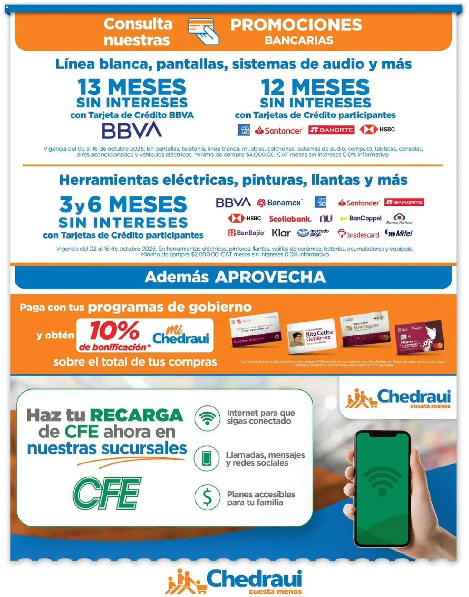 Catálogo de Chedraui folleto Renueva tu hogar (02/10/2026 - 16/10/2026) - catálogo en línea 2 de octubre al 16 de octubre 2026 - Pagina 14