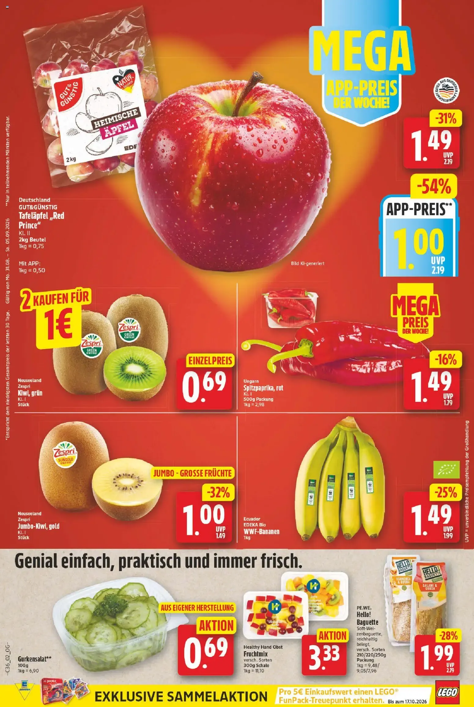E center Prospekt (ab 31.08.2026) zum Blättern von 31. August bis 5. September 2026 - Prospekt seite 2