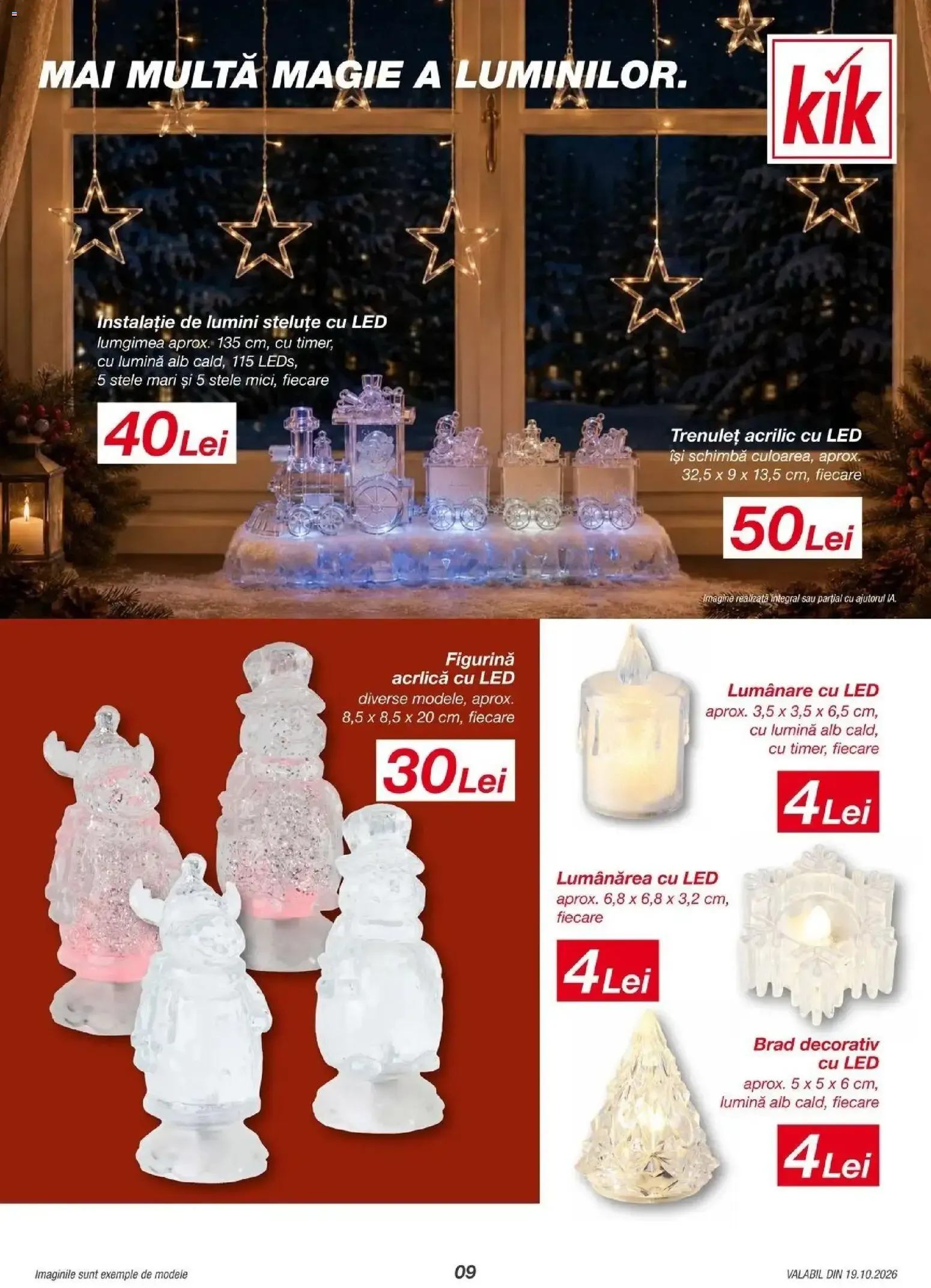 Catalog Mai multă magie de Crăciun în casa ta. de la 19 octombrie până la 24 octombrie 2026 - Revista Pagina 9