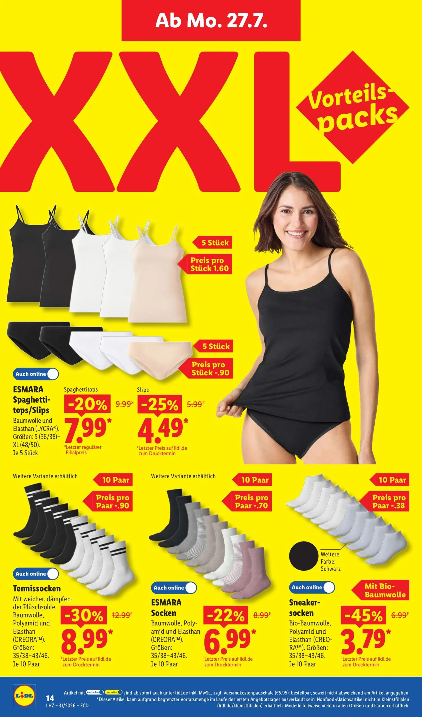 Lidl Prospekt nächste Woche – von Montag 27.07.2026 bis Samstag 01.08.2026 von 27. Juli bis 1. August 2026 - Prospekt seite 31