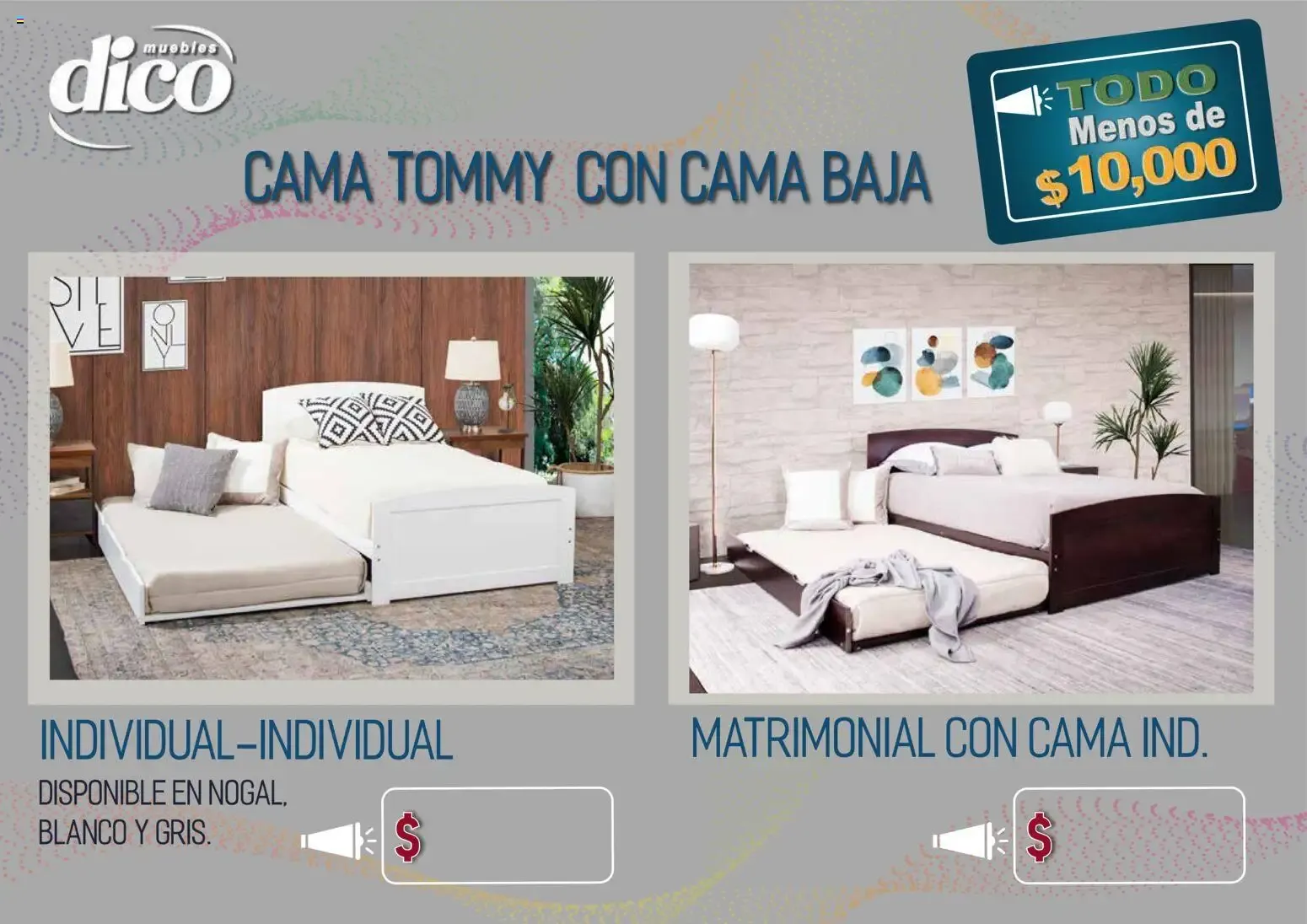 Catálogo de Muebles Dico: TODO Menos de $10,000 9 de abril al 31 de diciembre 2026 - Pagina 12