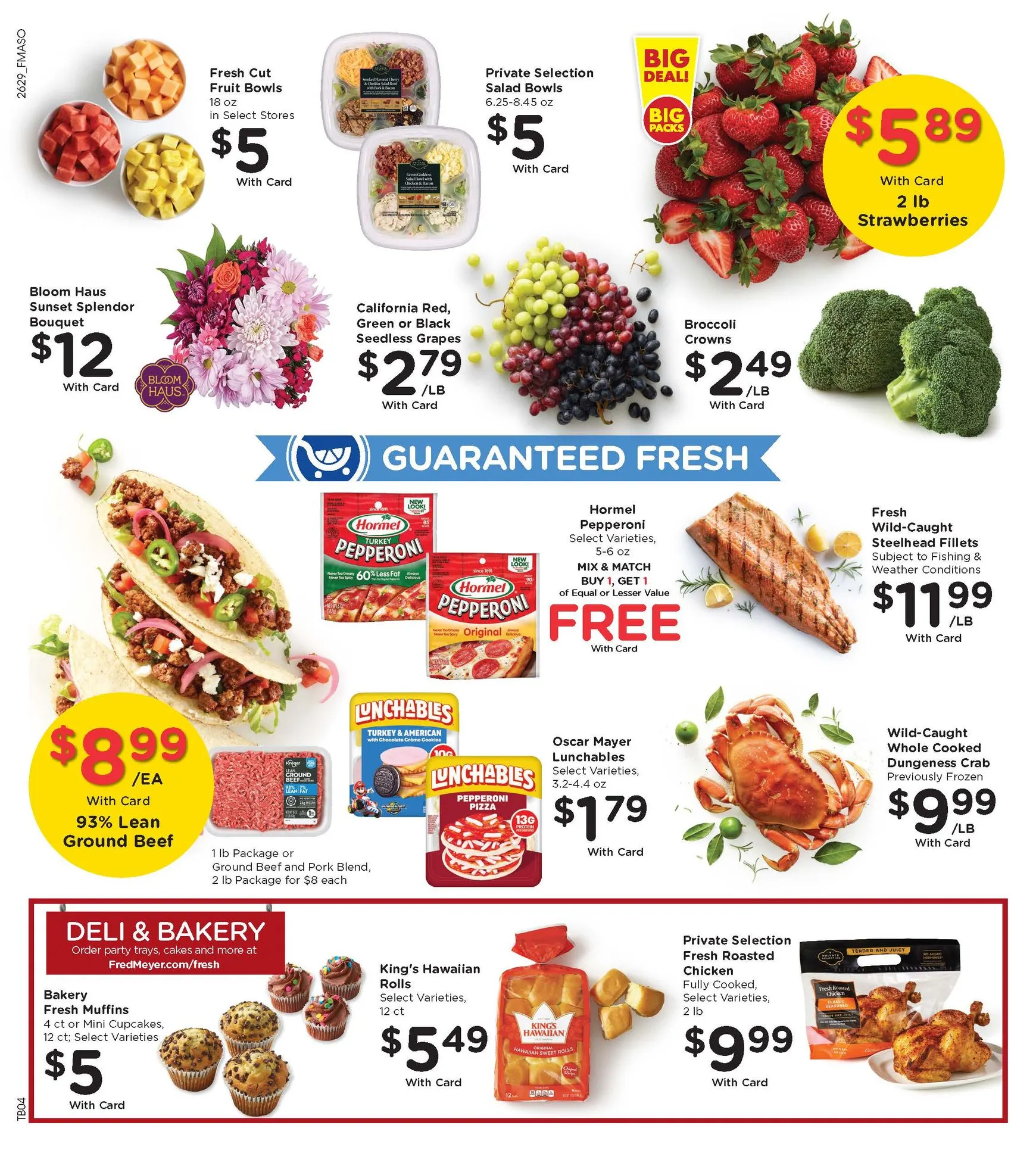 Weekly promotion Current Fred Meyer leaflet valid from Wednesday 08/19/2026 to Tuesday 08/25/2026 spanning from August 19 to August 25 2026 - Page 12 for Catalogue 365