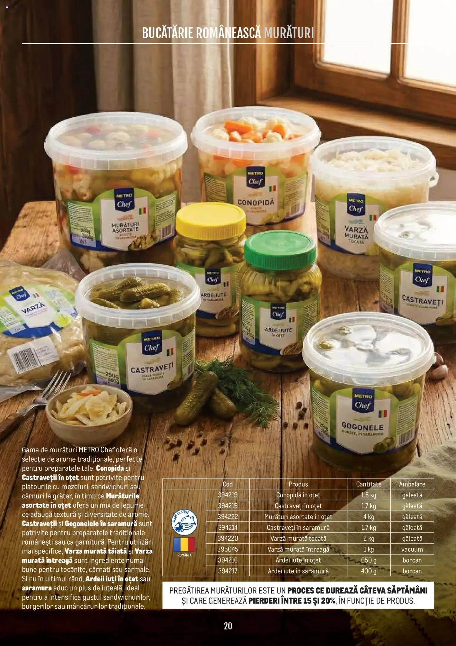 Catalog Metro Catalog Smart Chef - Oferta 21.04.2026 - 31.12.2026 de la 21 aprilie până la 31 decembrie 2026 - Revista Pagina 20