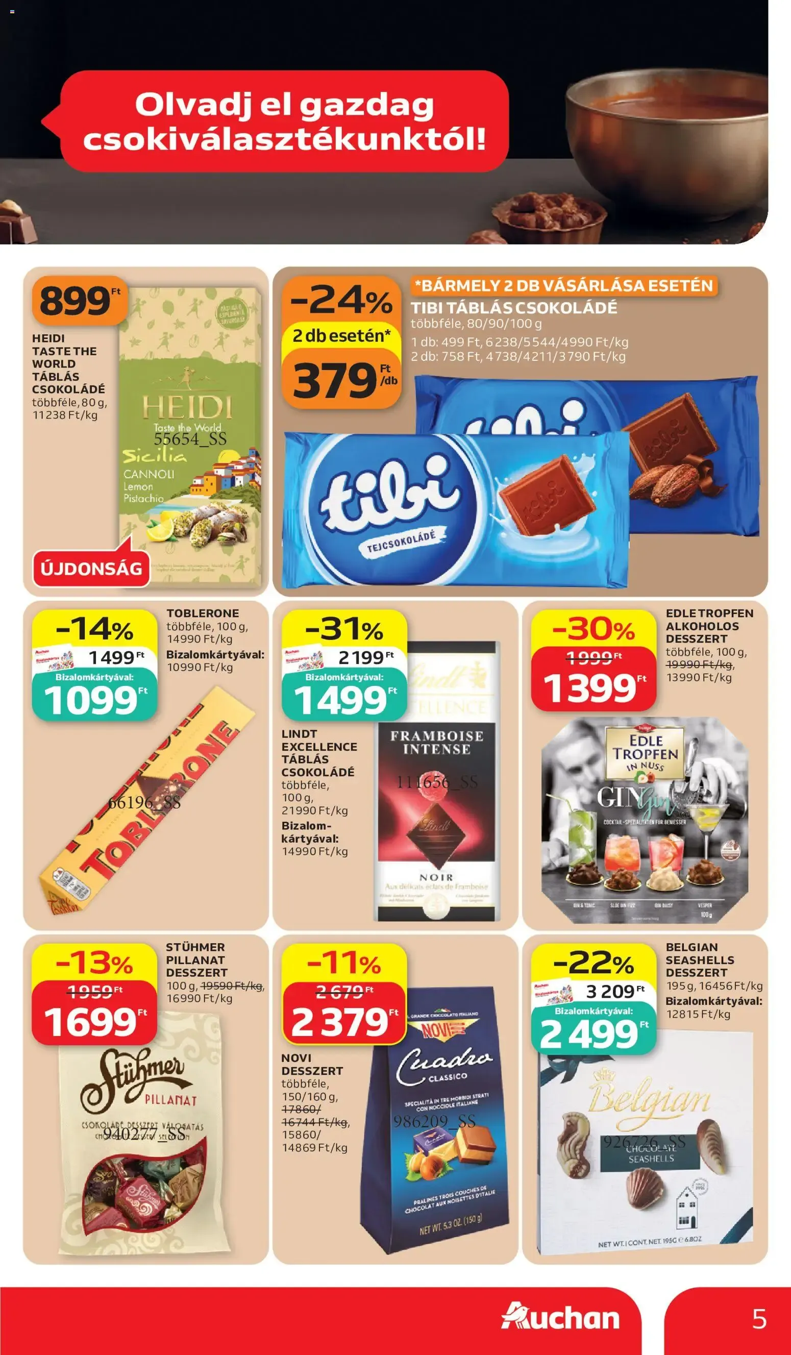 Katalógus Auchan akciós újság - 2026.07.02. -tól/töl > akció, lapozható szórólap 🛍️ július 2.-tól július 8.-ig 2026. - Oldal 5