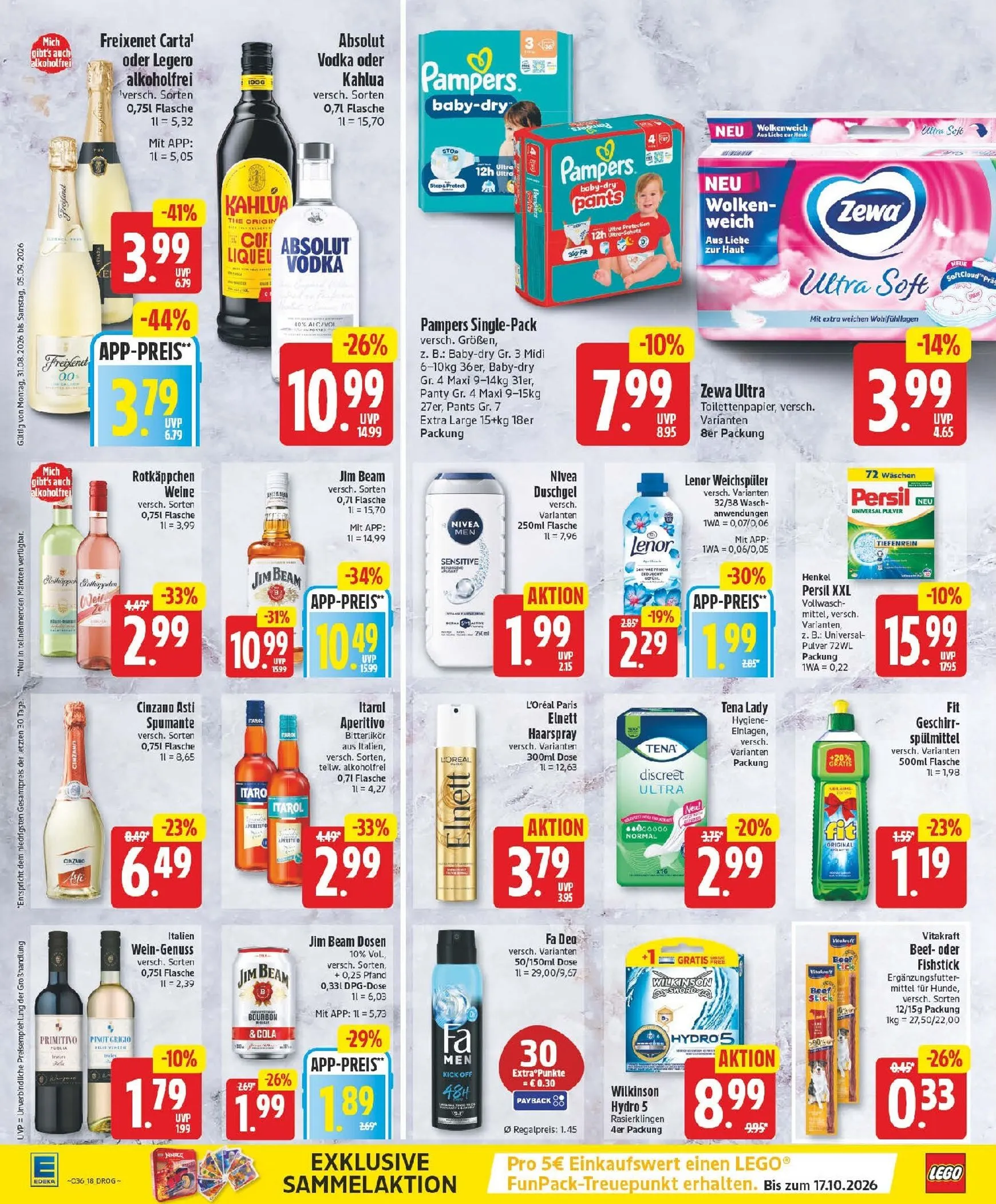 Edeka Prospekt nächste Woche – von Montag 31.08.2026 bis Samstag 05.09.2026 von 31. August bis 5. September 2026 - Prospekt seite 20