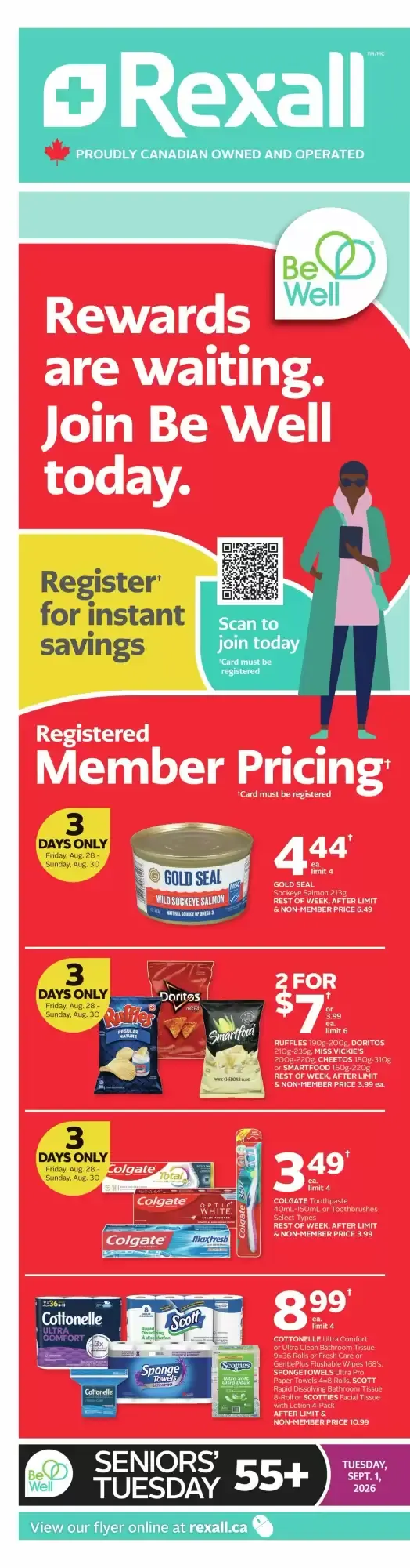 Rexall flyer week 35 from August 28 to September 4 2026 - flyer page 1