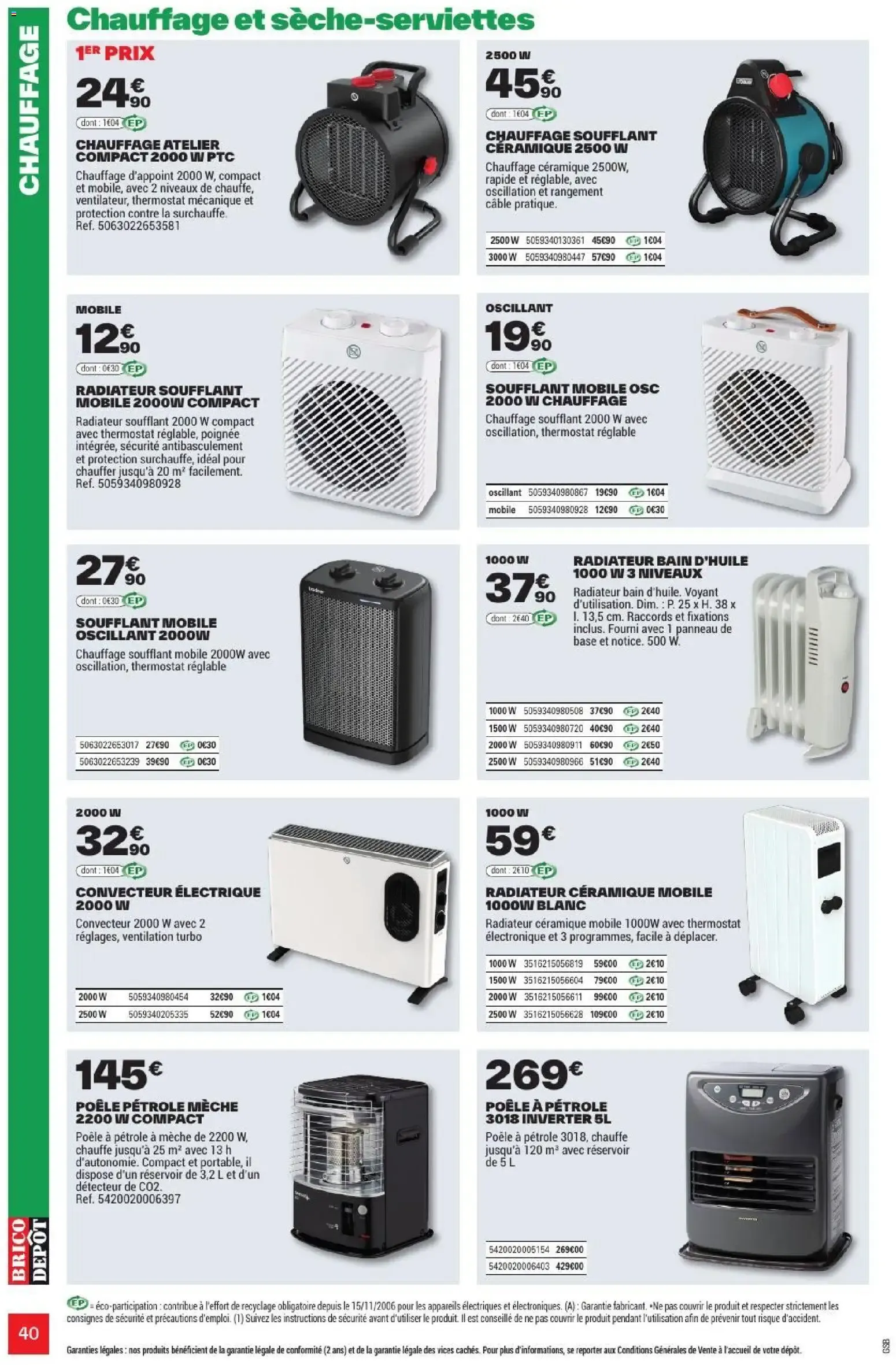 L'OFFICIEL DU BRICOLAGE - Automne du 17 septembre au 1 octobre 2026 - Catalogue page 40