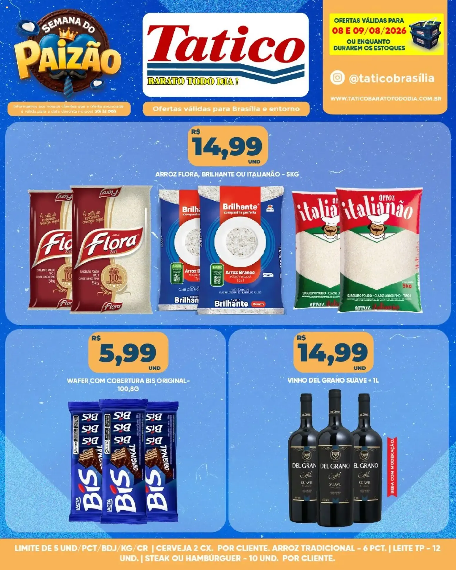 Encarte de Tatico ofertas Fim de Semana de 08/08/2026 | Promoções Online 8 de agosto até 9 de agosto 2026 - Pagina 6