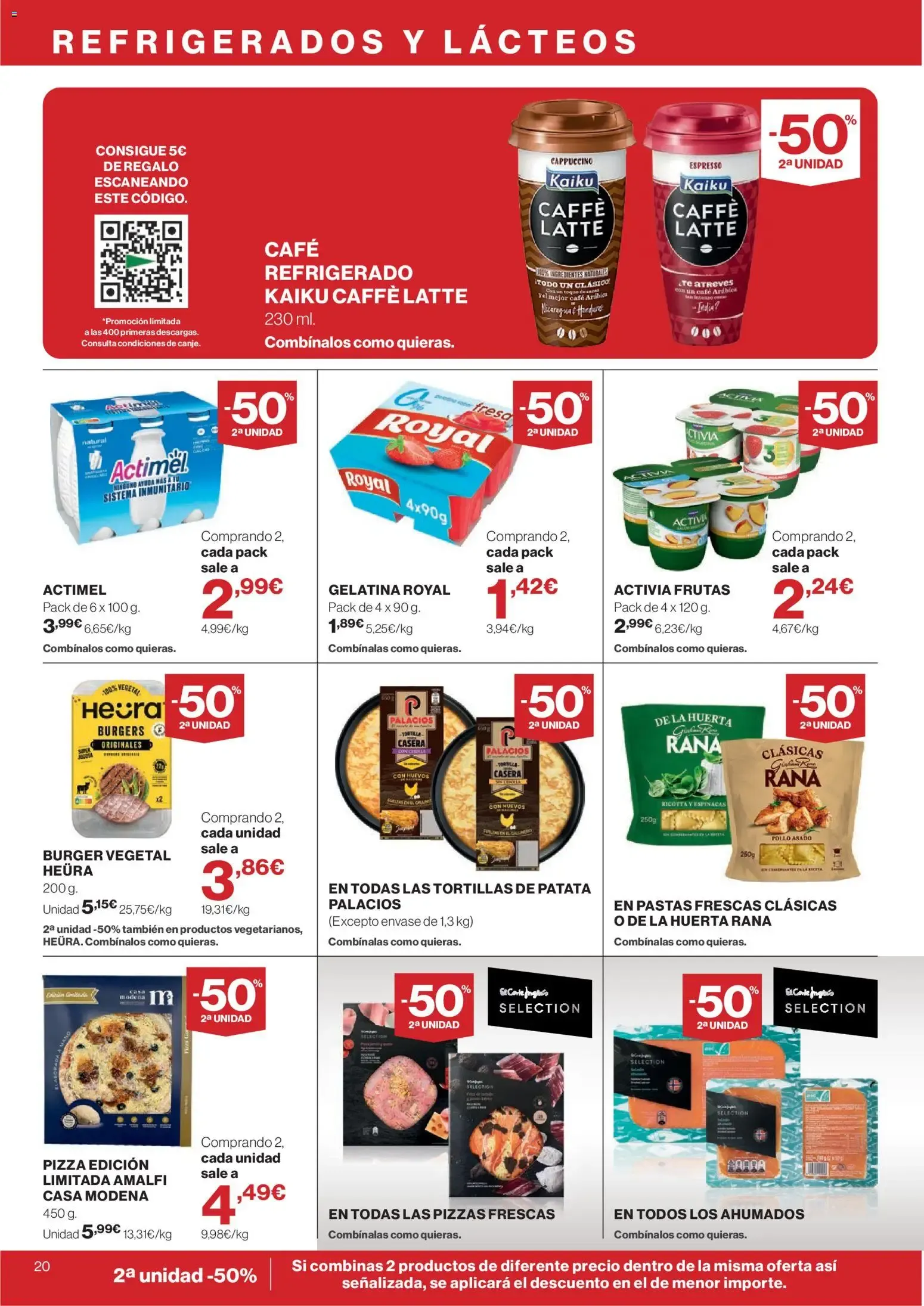 Catálogo de Ofertas Hipercor: 50% en 2da unidad y Bajada de Precios 16 de julio al 29 de julio 2026 - Página 20