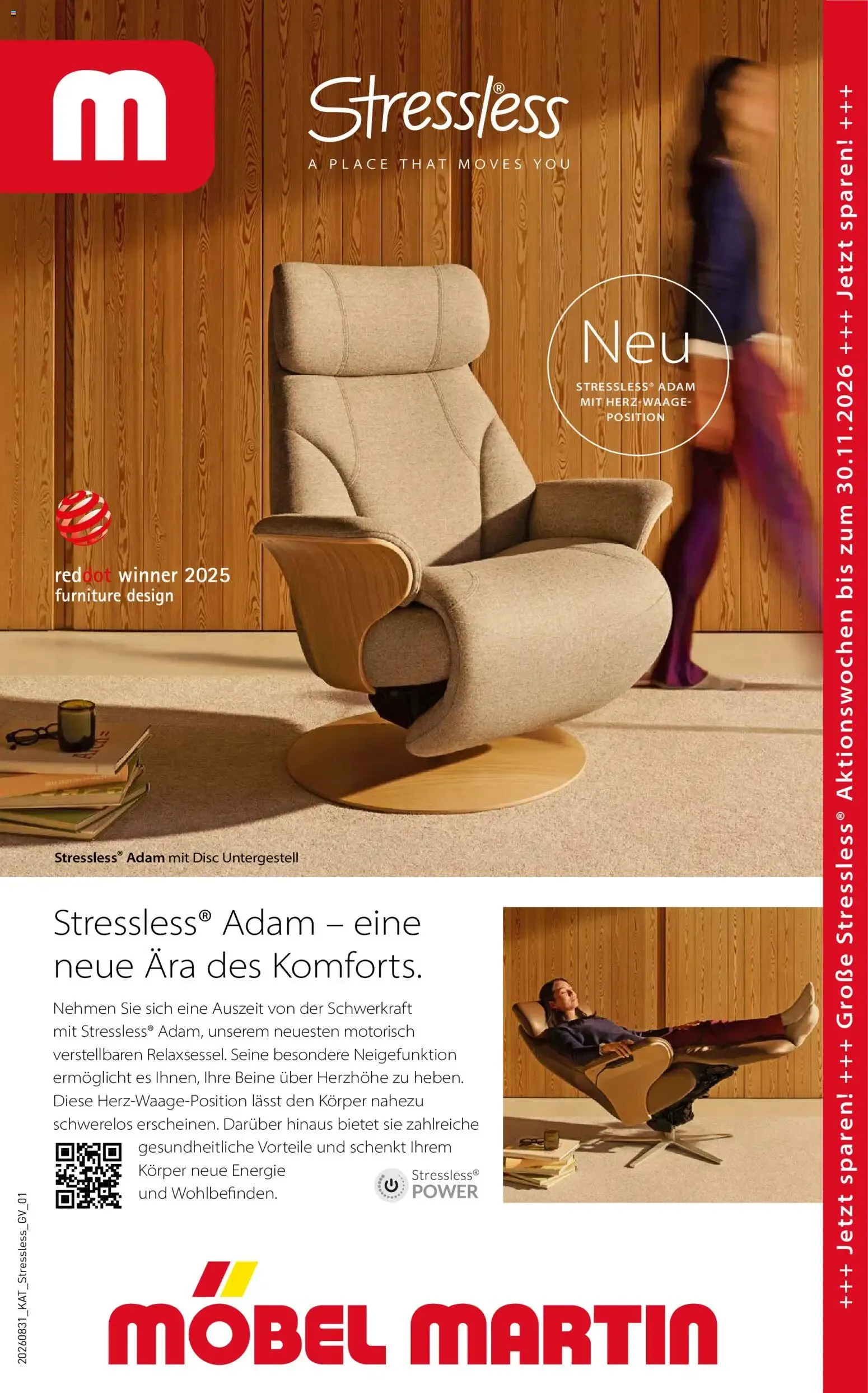 Möbel Martin Katalog Stressless (ab 31.08.2026) zum Blättern