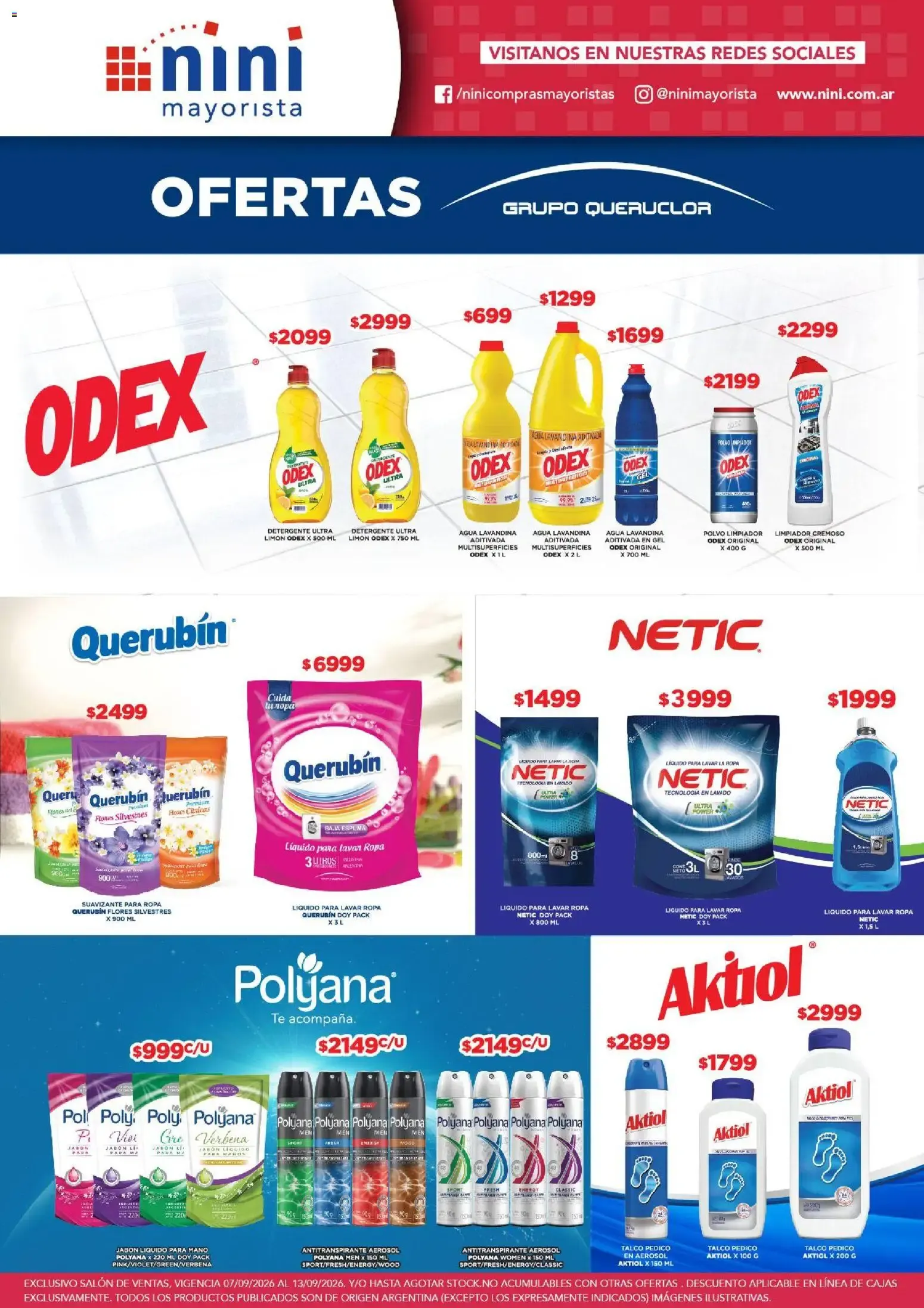 Ofertas de NINI Mayorista catálogo del 07/09/2026 - 13/09/2026 7 de septiembre al 13 de septiembre 2026 - Página 15 del catálogo