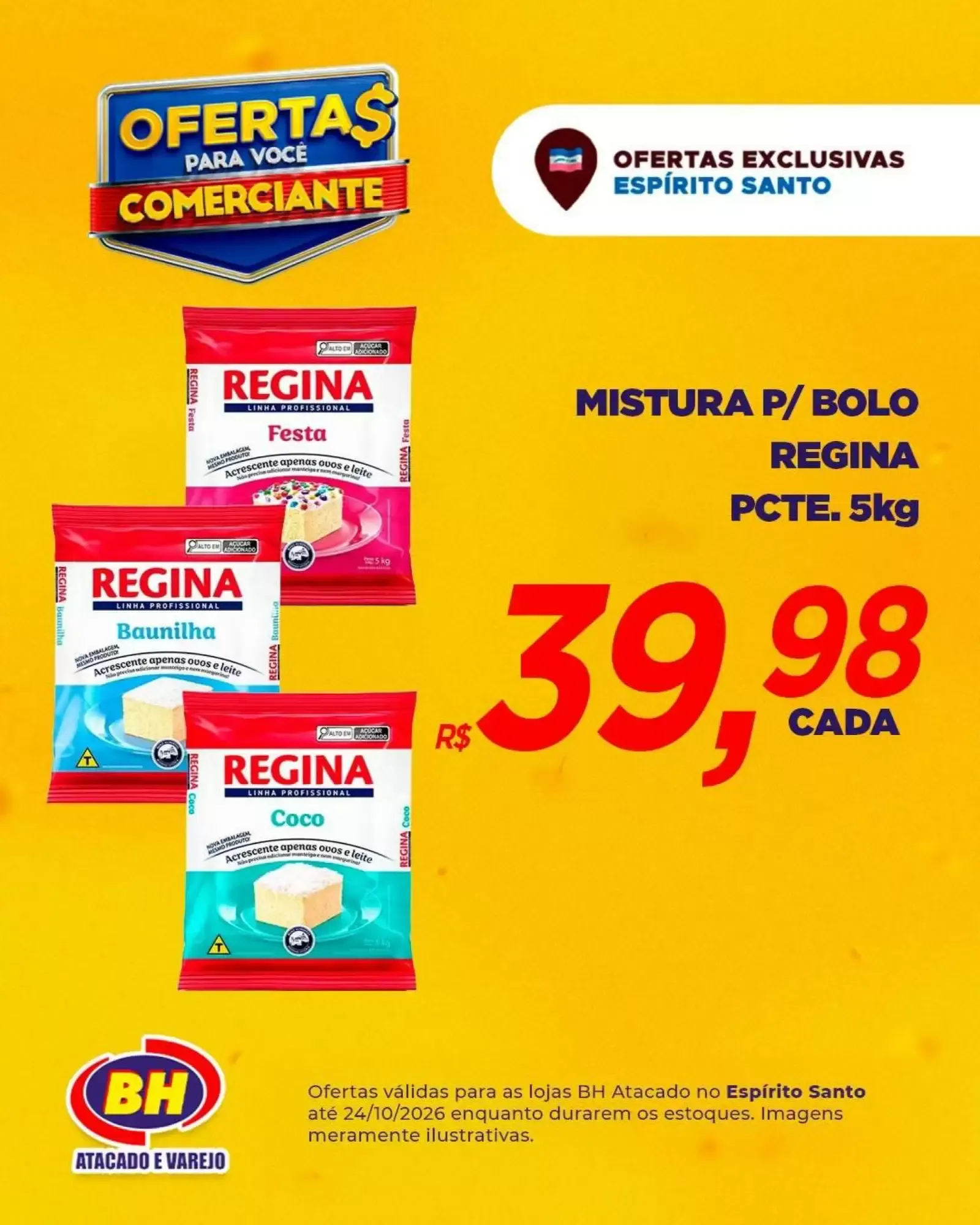 Encarte de Ofertas BH Atacado e Varejo: Espírito Santo para Comerciantes 19 de outubro até 24 de outubro 2026 - Pagina 3