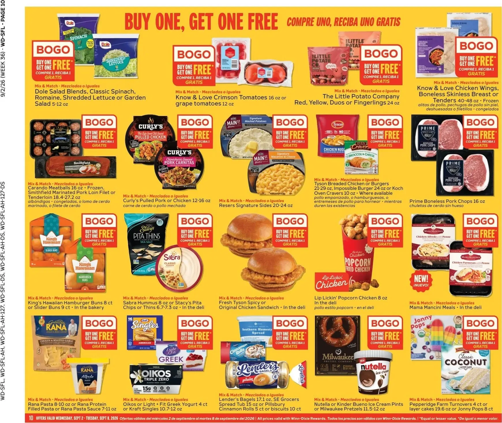Weekly ad Current Winn-Dixie leaflet valid from Wednesday 09/02/2026 to Tuesday 09/08/2026 from September 2 to September 8 2026 - Page 10