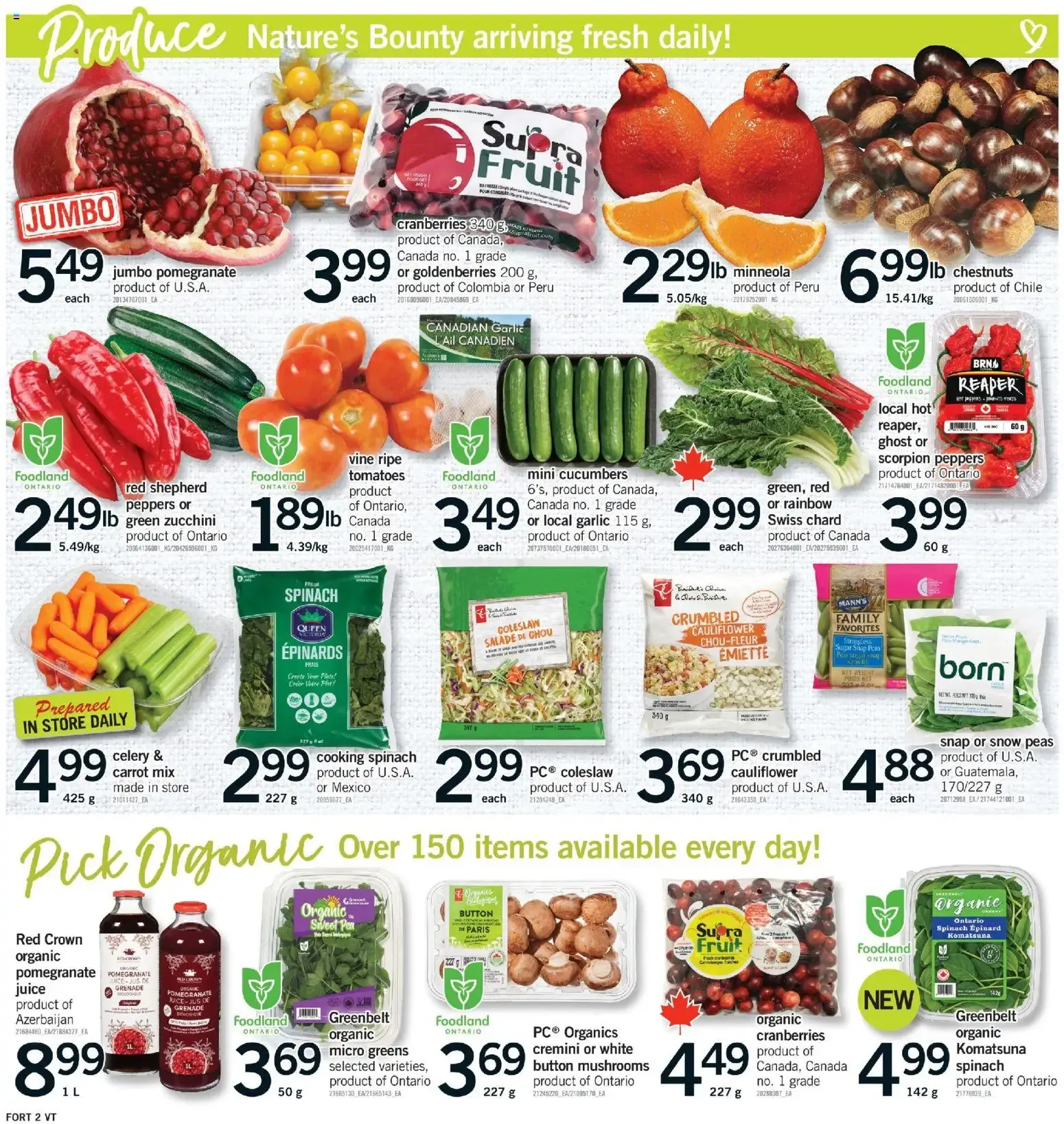 Fortinos weekly flyer / circulaire from Sep 24, 2026 > weekly specials & deals from September 24 to September 30 2026 - flyer page 3