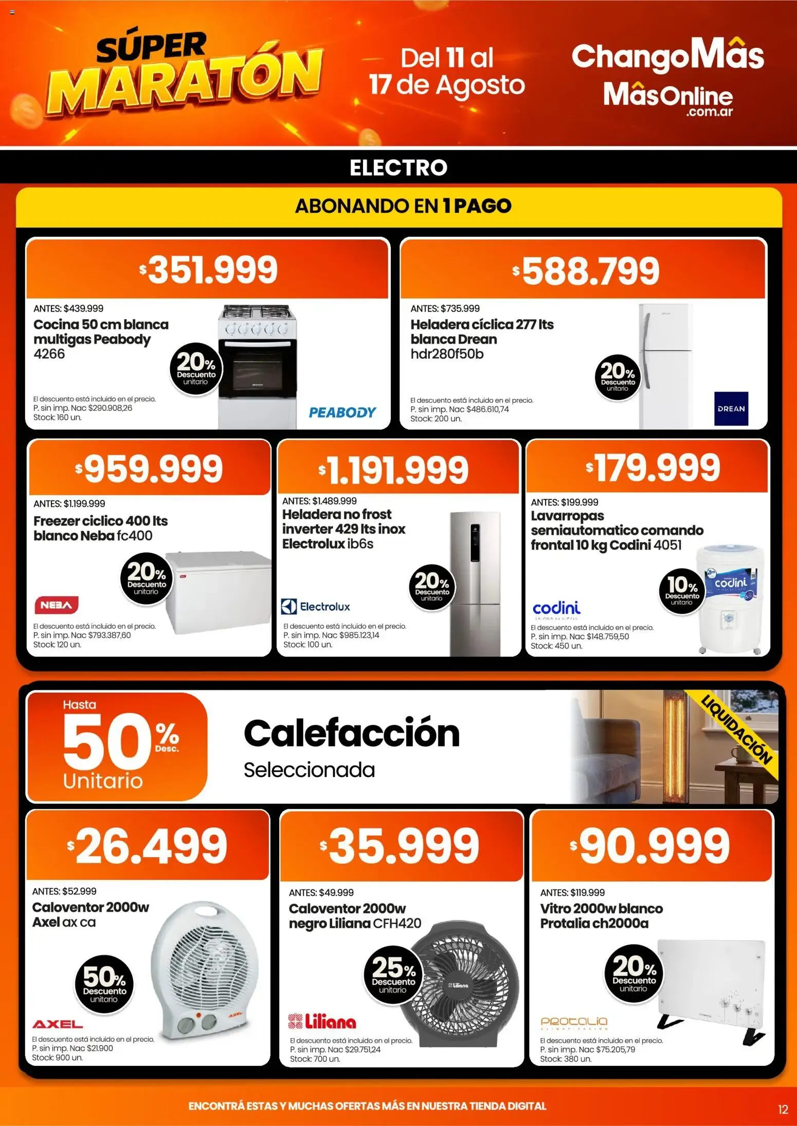 Ofertas de Súper Maratón Chango Más: Juguetería y ofertas 11 de agosto al 17 de agosto 2026 - Página 12 del catálogo