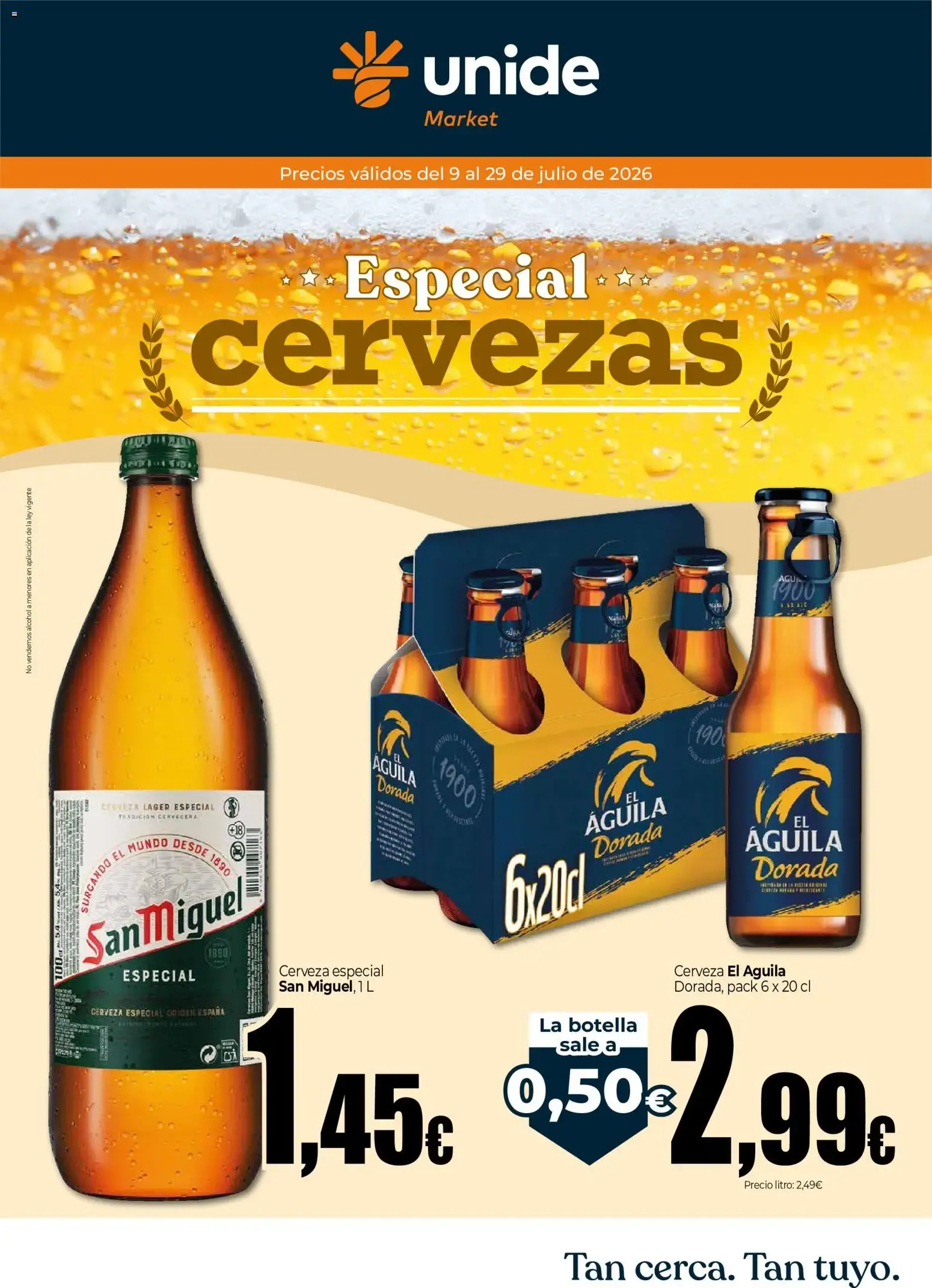 Catálogo de Unide - Especial cervezas 09/07/2026 - 29/07/2026 9 de julio al 29 de julio 2026 - Página 1