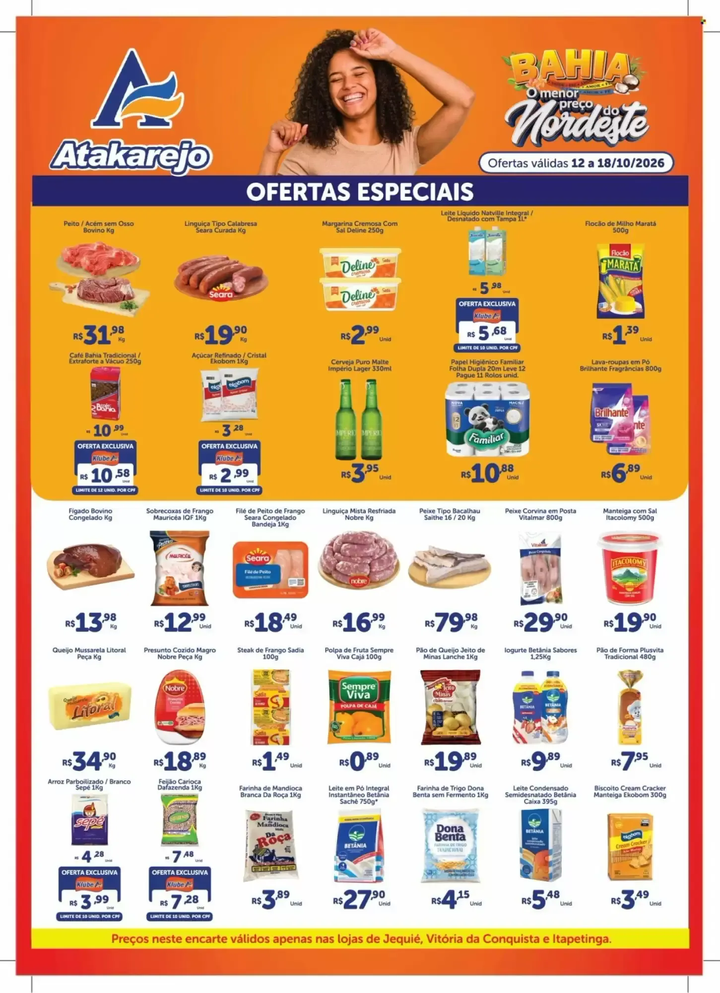 Encarte de Encarte Atakarejo semana 42 12 de outubro até 18 de outubro 2026 - Pagina 1