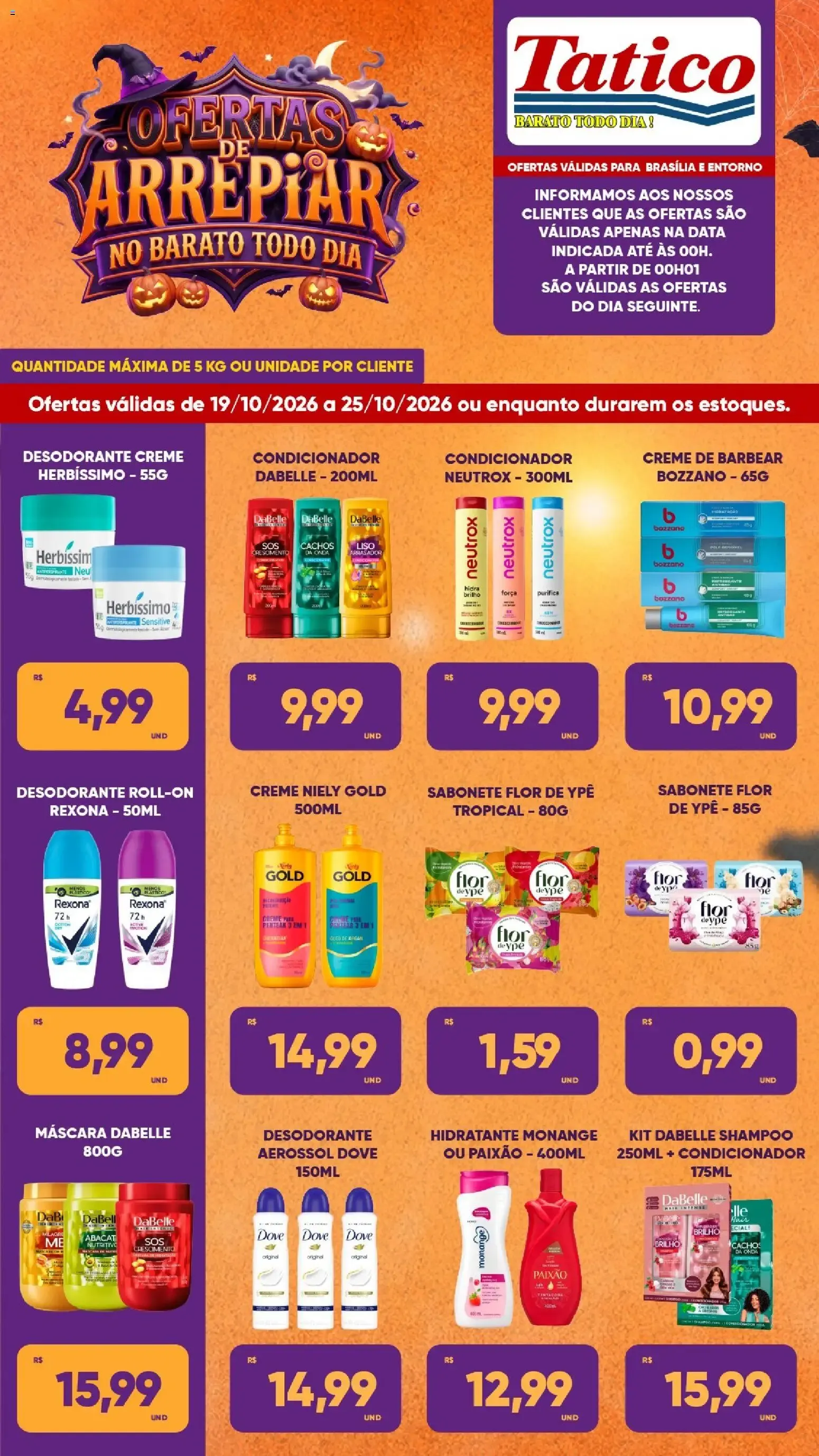 Encarte de Tatico - Ofertas de Arrepiar no Barato Todo Dia! 19 de outubro até 25 de outubro 2026 - Pagina 7
