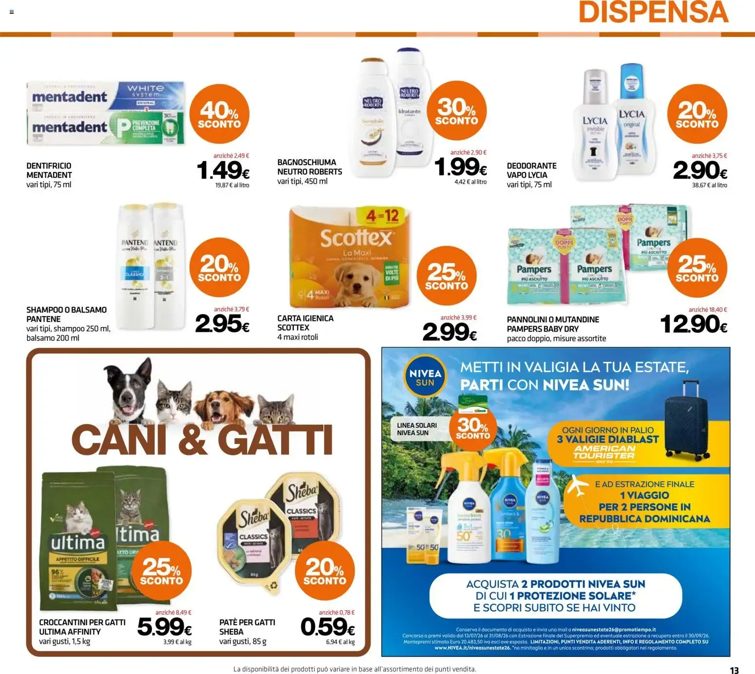 Superconti volantino dal 13/08/2026 - online Offerte da 13 agosto a 26 agosto di 2026 - Pagina del volantino 13