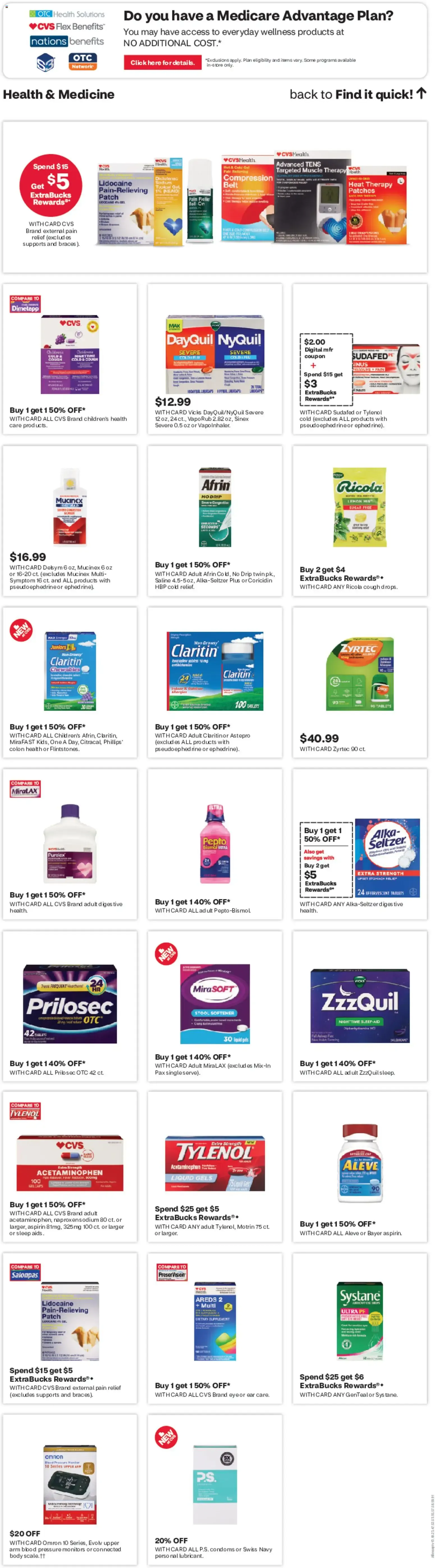 Weekly ad CVS Weekly Ad from 10/25/2026 - Flyer, Circular this week from October 25 to October 31 2026 - Page 7