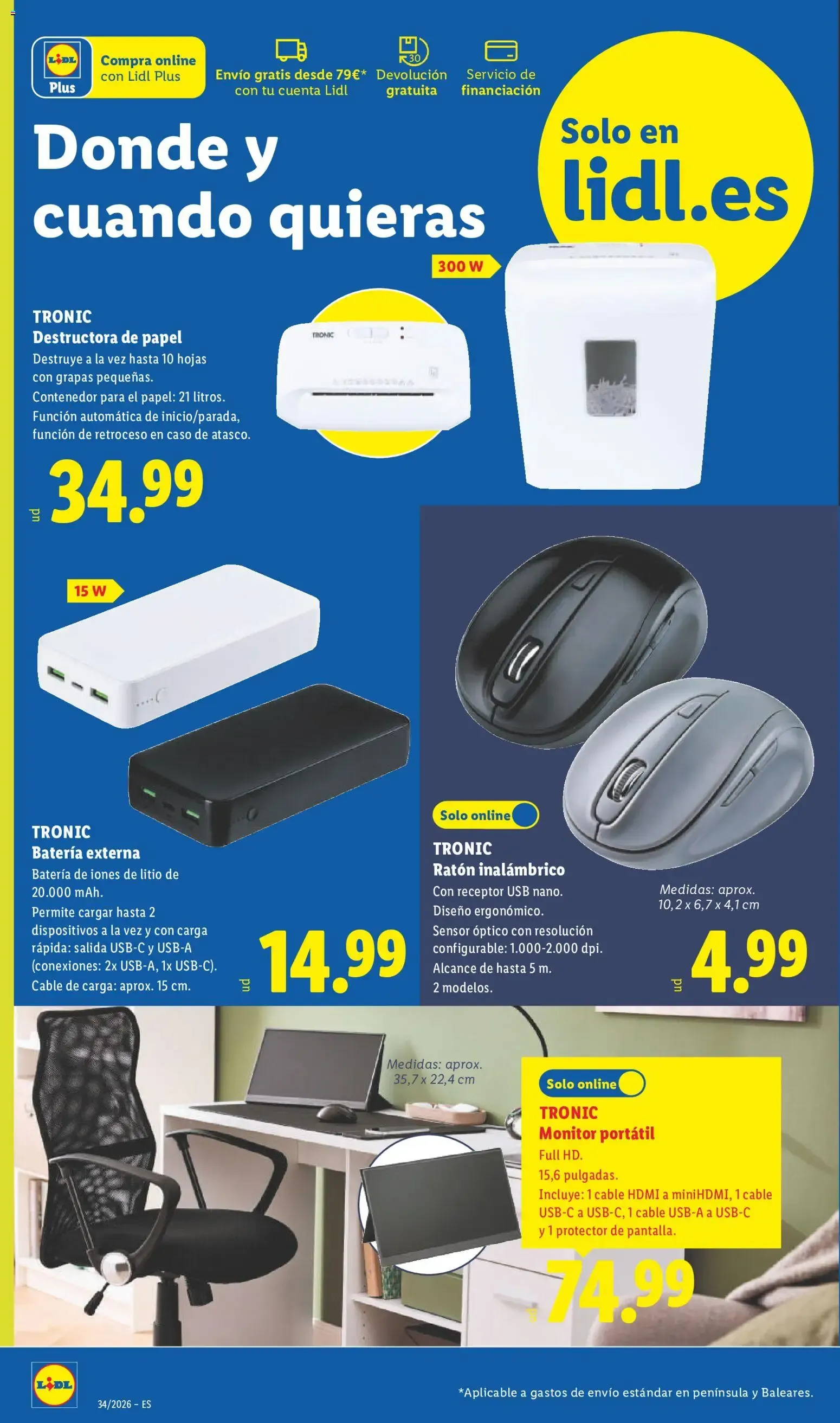 Catálogo de Lidl folleto de bazar del 17/08/2026 | Ofertas 17 de agosto al 23 de agosto 2026 - Página 4