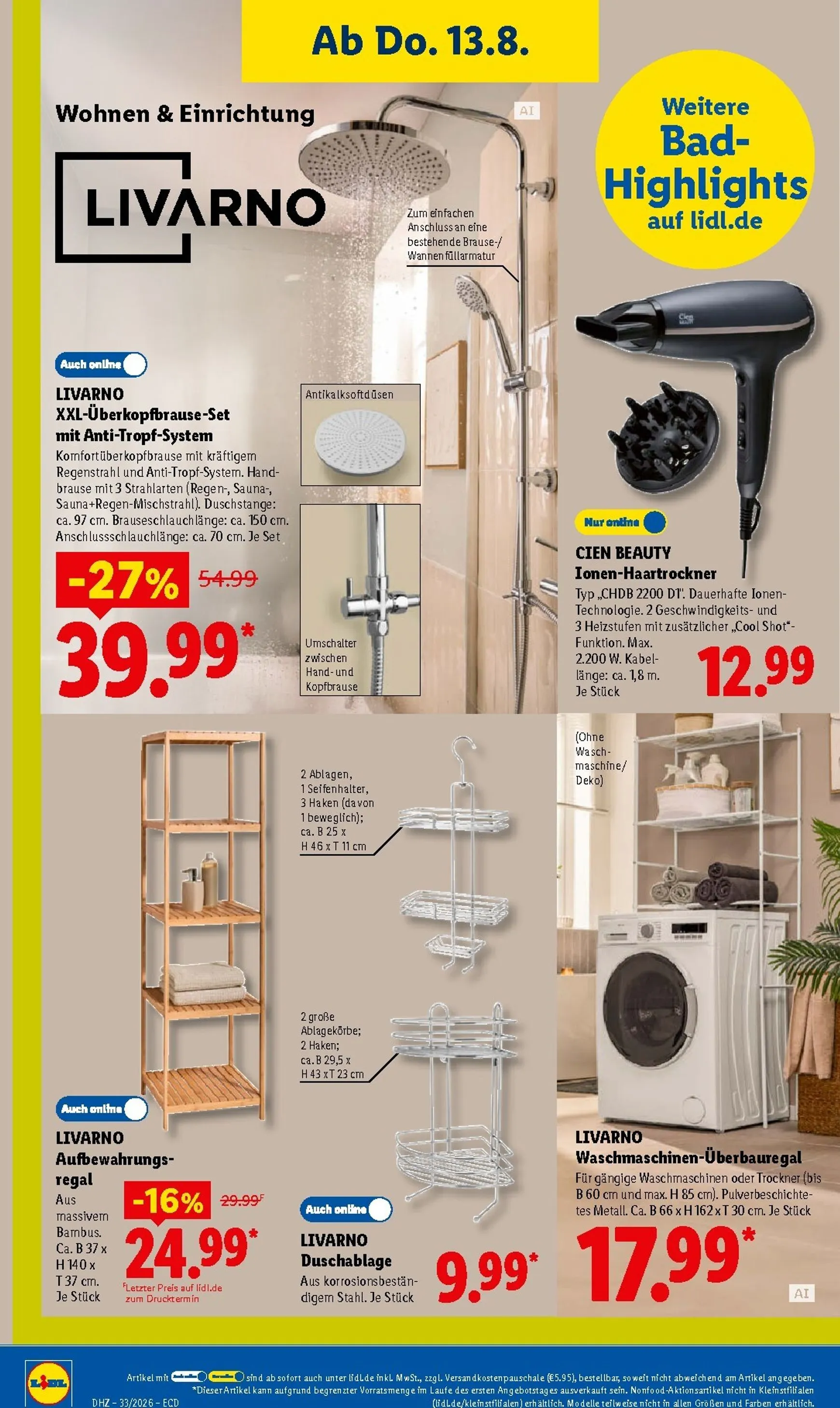 Lidl Prospekt - Ab Mo. 10.8. bis Sa. 15.8. von 10. August bis 15. August 2026 - Prospekt seite 53