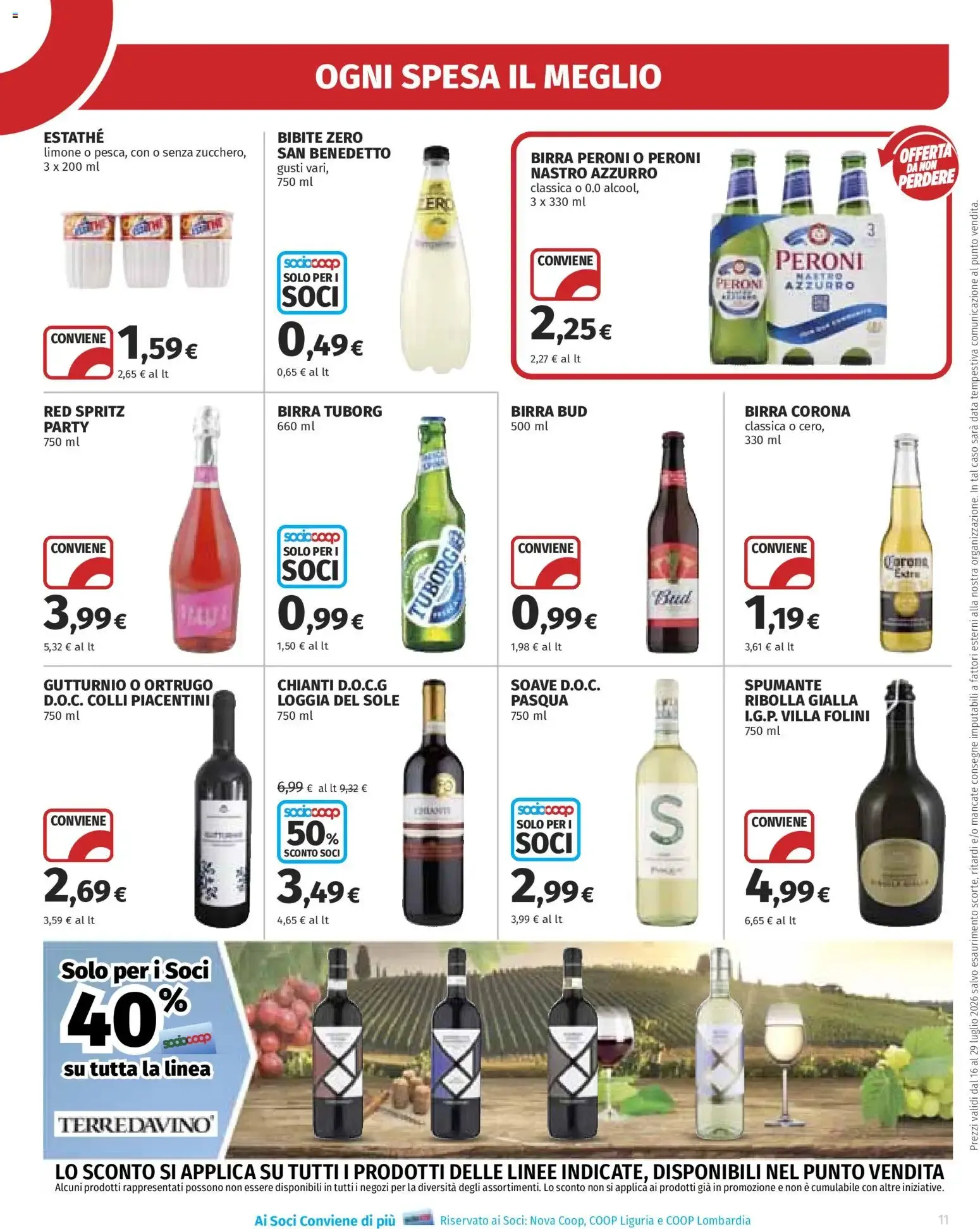 Anteprima volantino Ipercoop dal 16/07/2026 - nuovo offerte da 16 luglio a 29 luglio di 2026 - Pagina del volantino 11