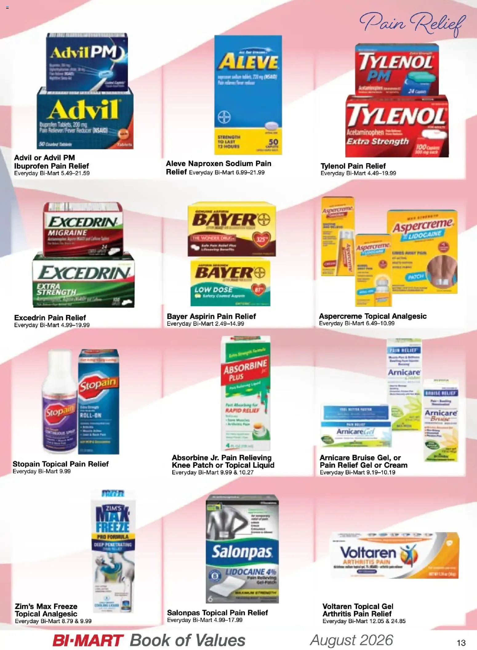 Weekly ad BI-MART Book of Values from August 1 to August 31 2026 - Page 13