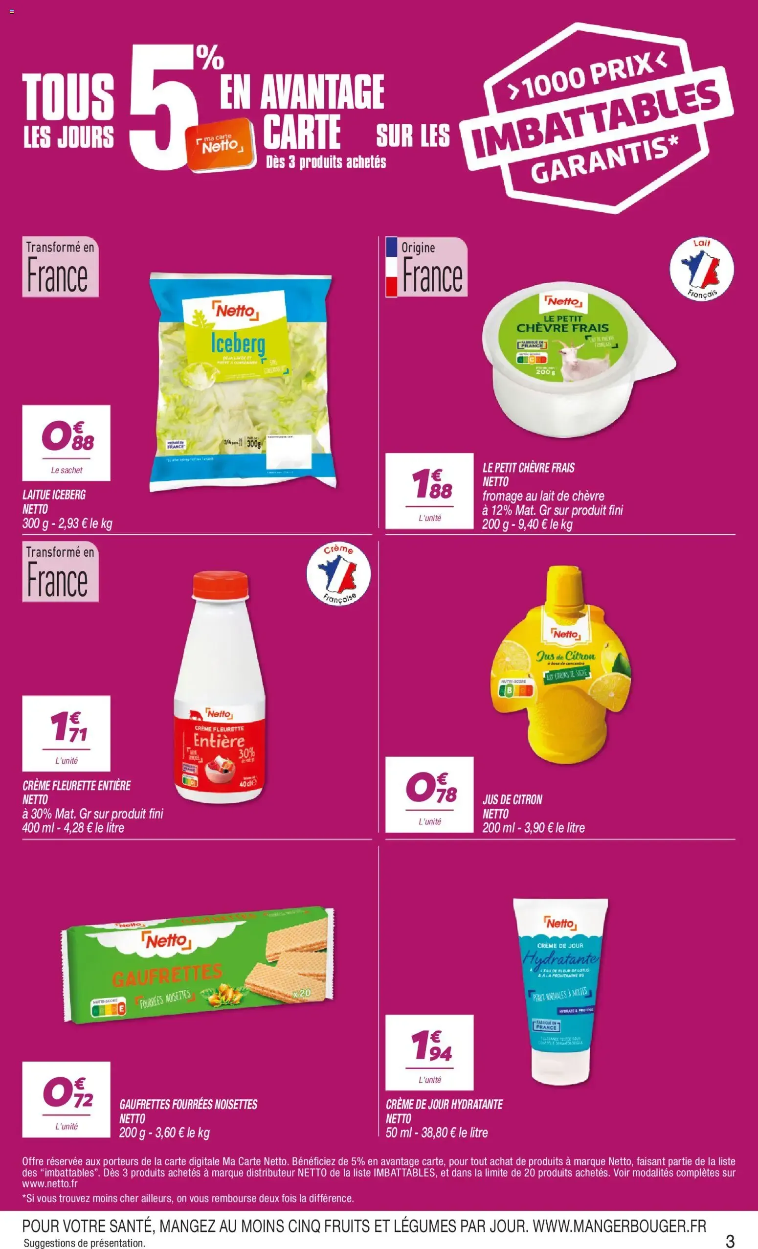 Netto catalogue à partir du 13/10/2026 - promo en ligne du 13 octobre au 19 octobre 2026 - Catalogue page 3