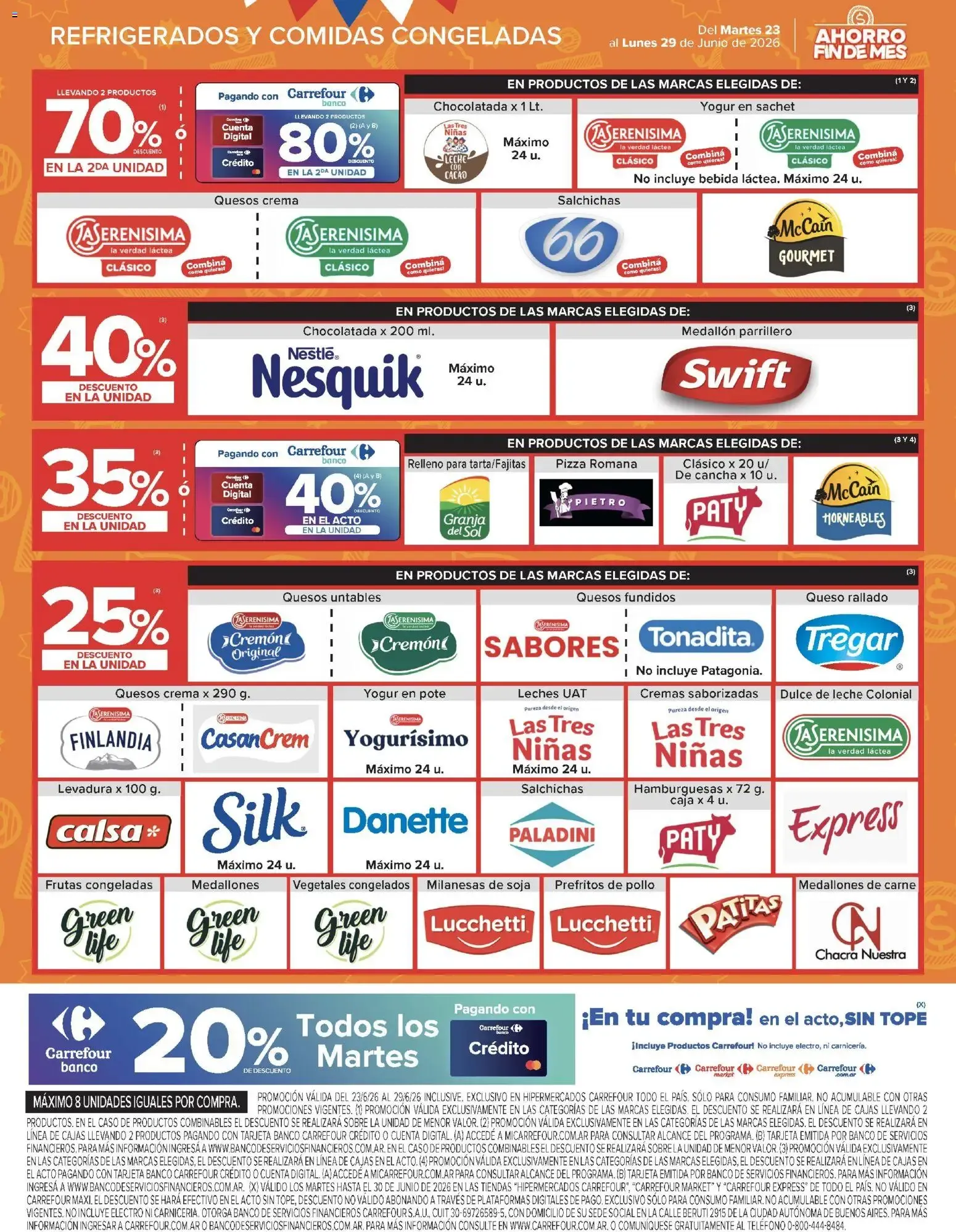 Ofertas de Carrefour: Ofertas de Hiper y Market - Ahorro Fin de Mes 23 de junio al 29 de junio 2026 - Página 12 del catálogo