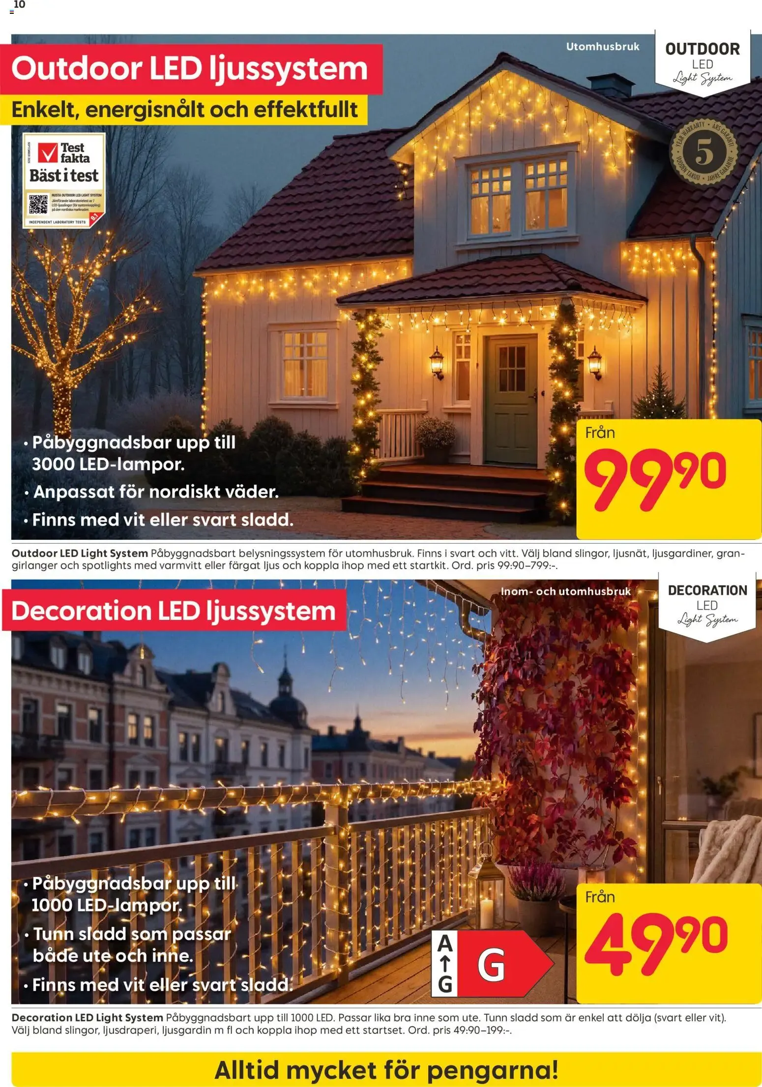 Rusta erbjudanden från 28/09/2026 - 04/10/2026 > Reklamblad nuvarande rabatter från 28 september till 4 oktober 2026 - Reklamblad sidor 10