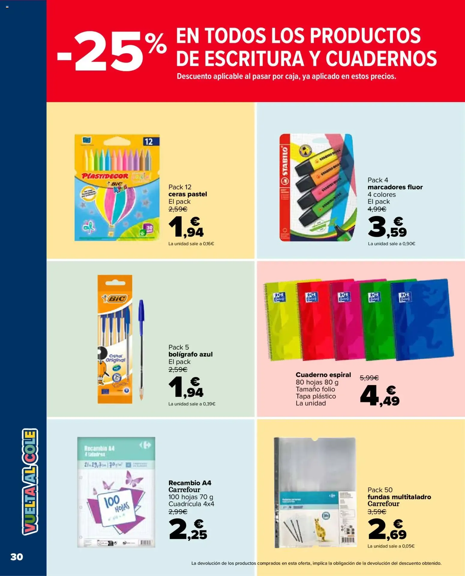 Catálogo de Carrefour Market folleto 26/08/2026 - 09/09/2026 26 de agosto al 9 de septiembre 2026 - Página 30