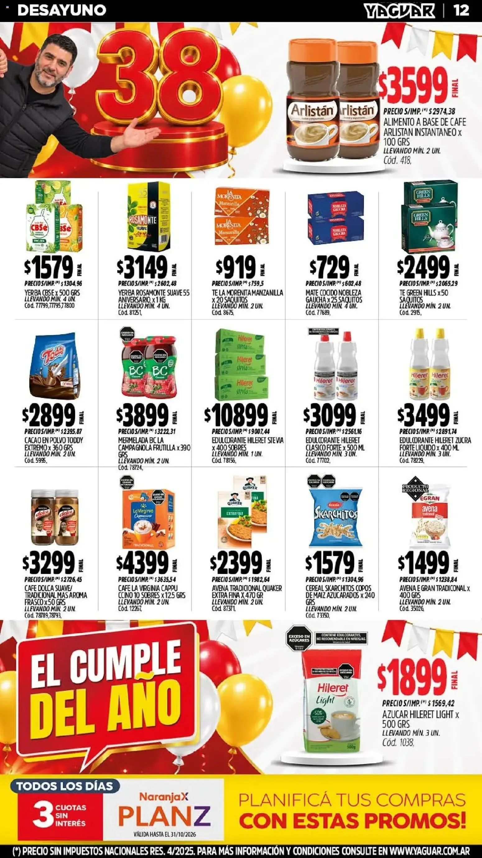 Ofertas de Yaguar - Oferta Semanal General Roca del 05/10/2026 - 10/10/2026 5 de octubre al 10 de octubre 2026 - Página 10 del catálogo