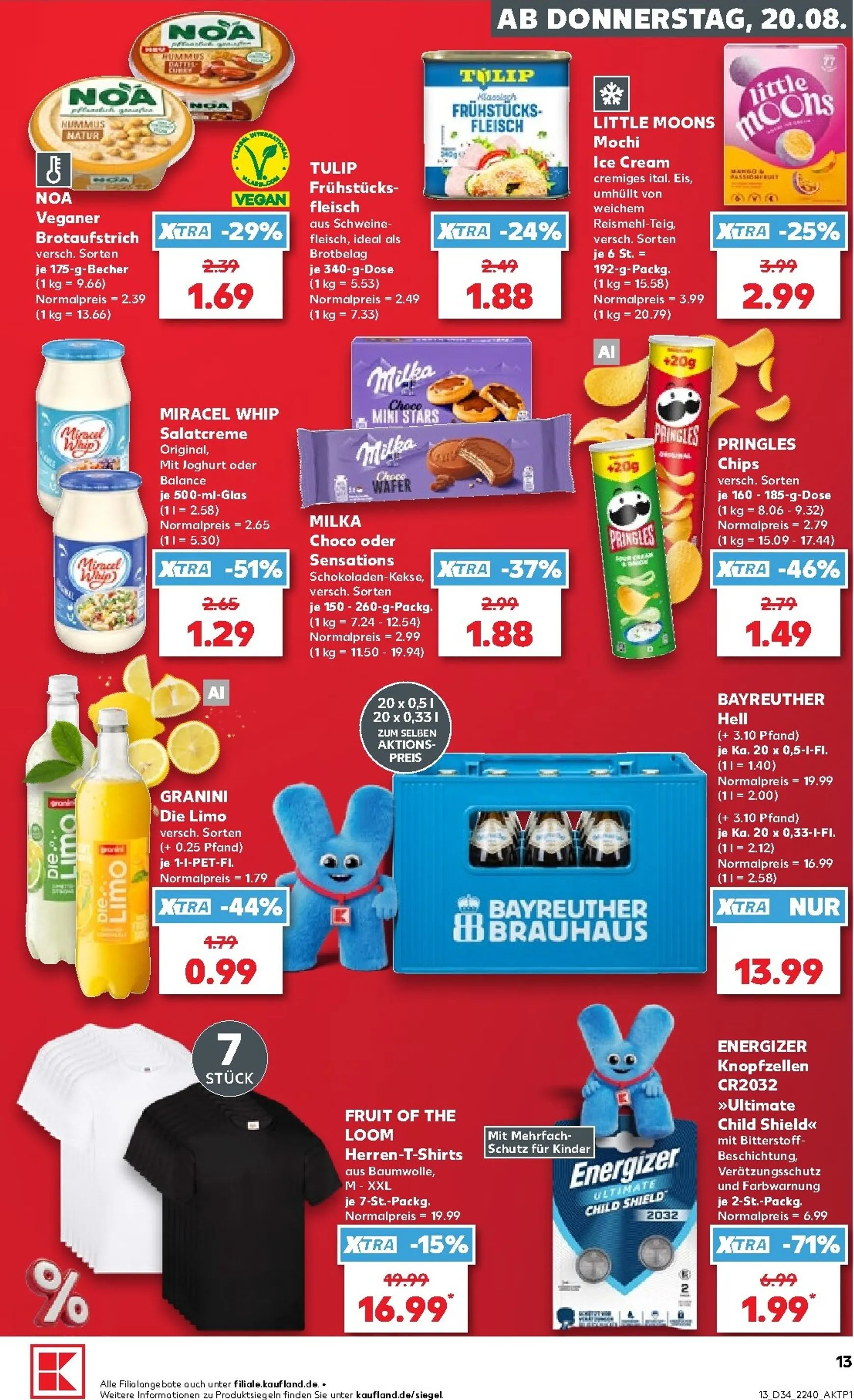 Kaufland Prospekt nächste Woche – von Donnerstag 20.08.2026 bis Mittwoch 26.08.2026 von 20. August bis 26. August 2026 - Prospekt seite 13