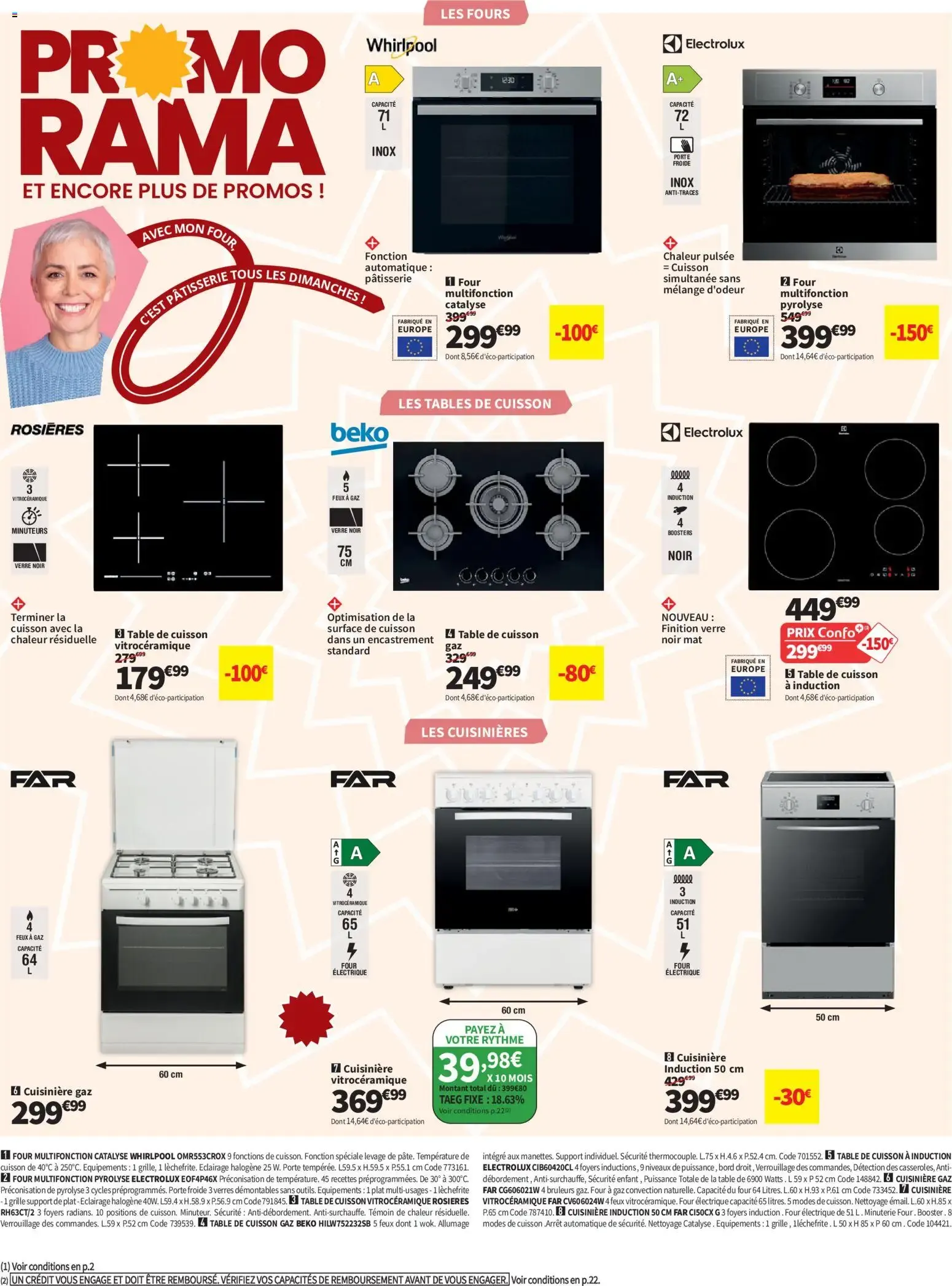 LE GRAND DESTOCKAGE PROMO RAMA Conforama du 13 octobre au 9 novembre 2026 - Catalogue page 12